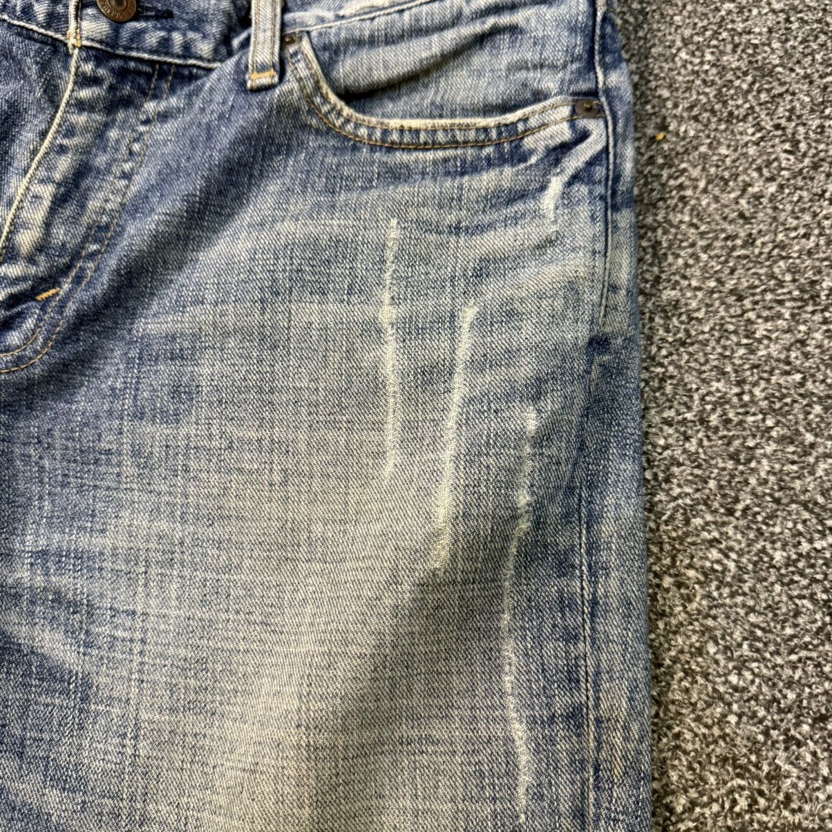Engineered Garments × Levi's 🔥🇯🇵 90s Japanese Archival Levis Distressed Faded Denim Size US 32 / EU 48 - 14 Thumbnail