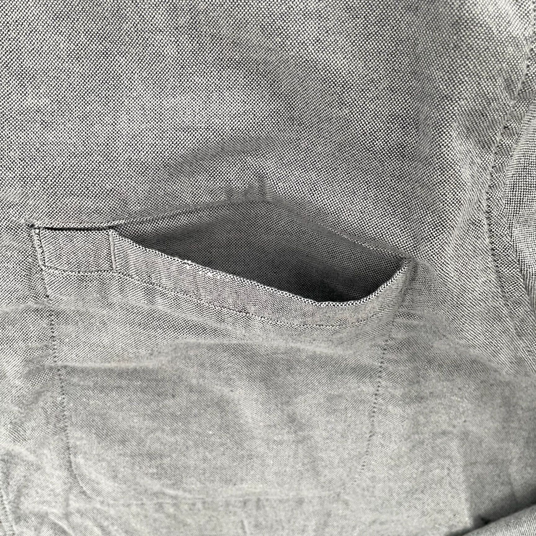 Lululemon Lululemon Men's Long Sleeve Shirt Commission Button-Up Gray M Collection Logo Breathing Stretch Casual Business Preowned Size US M / EU 48-50 / 2 - 4 Thumbnail