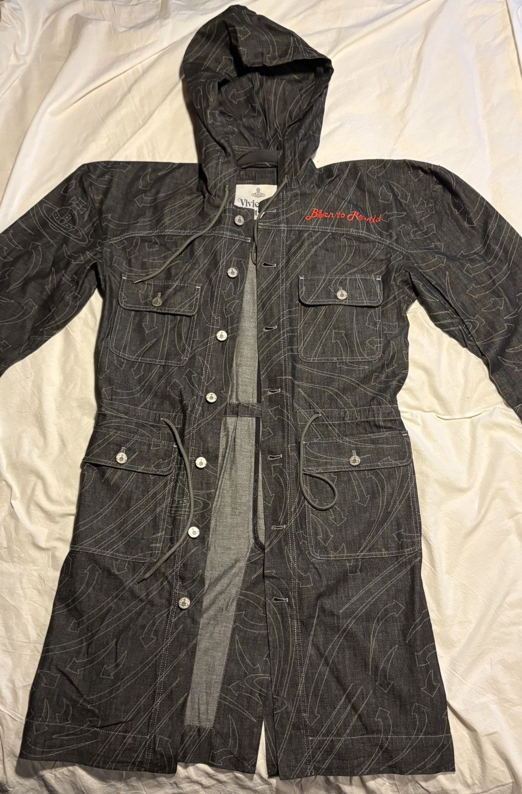 Vivienne Westwood Vivienne Westwood denim parka/overcoat. Size US S / EU 44-46 / 1 - 2 Thumbnail