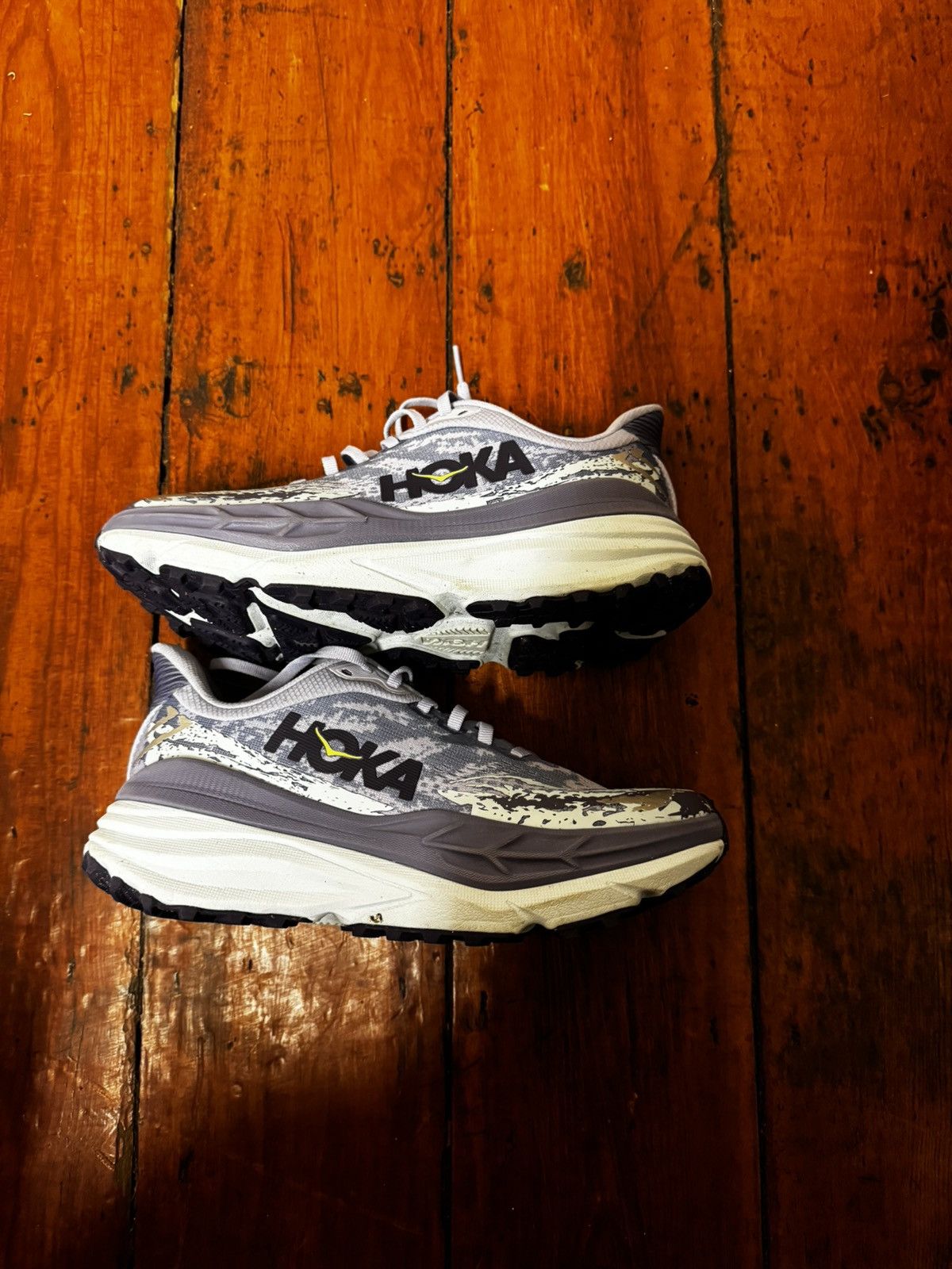 image of Hoka Stinson 7 Women’S Running Shoes in Purple, Women's (Size 9)
