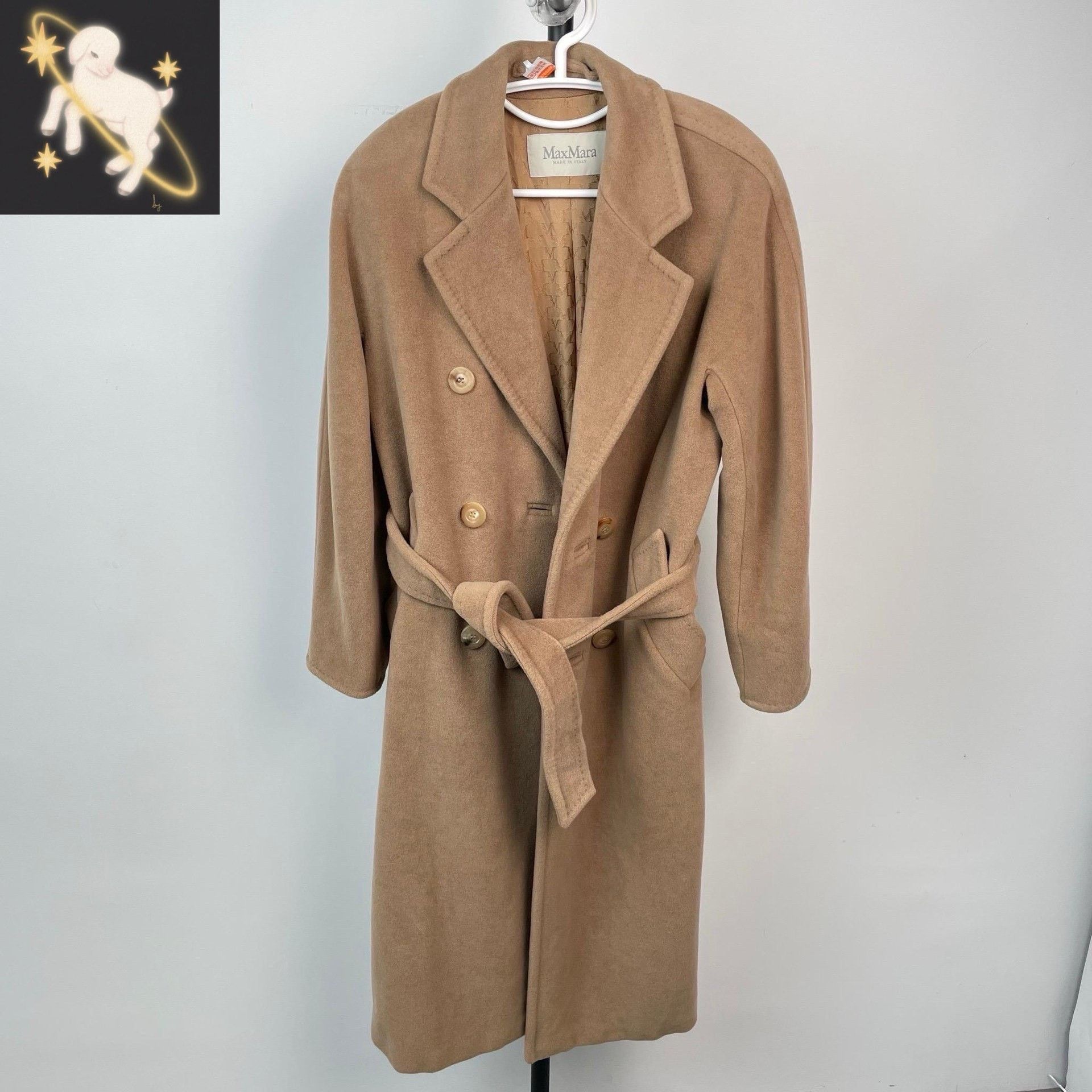 Max Mara Max Mara Brown Coat 34 Women Size XS / US 0-2 / IT 36-38 - 1 Thumbnail