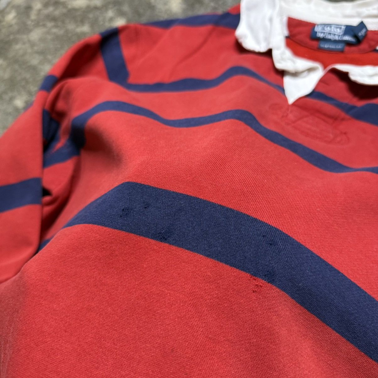 Polo Ralph Lauren vintage ralph lauren rugby polo longsleeve collared shirt Size US XXL / EU 58 / 5 - 4 Thumbnail