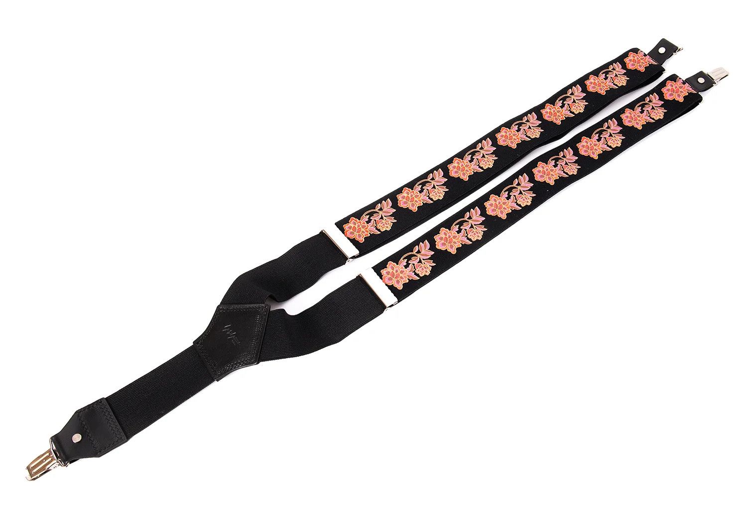 Yohji Yamamoto Yohji Yamamoto Floral Print Suspender Black Size ONE SIZE - 5 Thumbnail