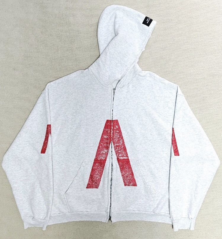 Balenciaga Balenciaga 24SS White Red Archive Jacket - DMC Size US S / EU 44-46 / 1 - 1 Thumbnail