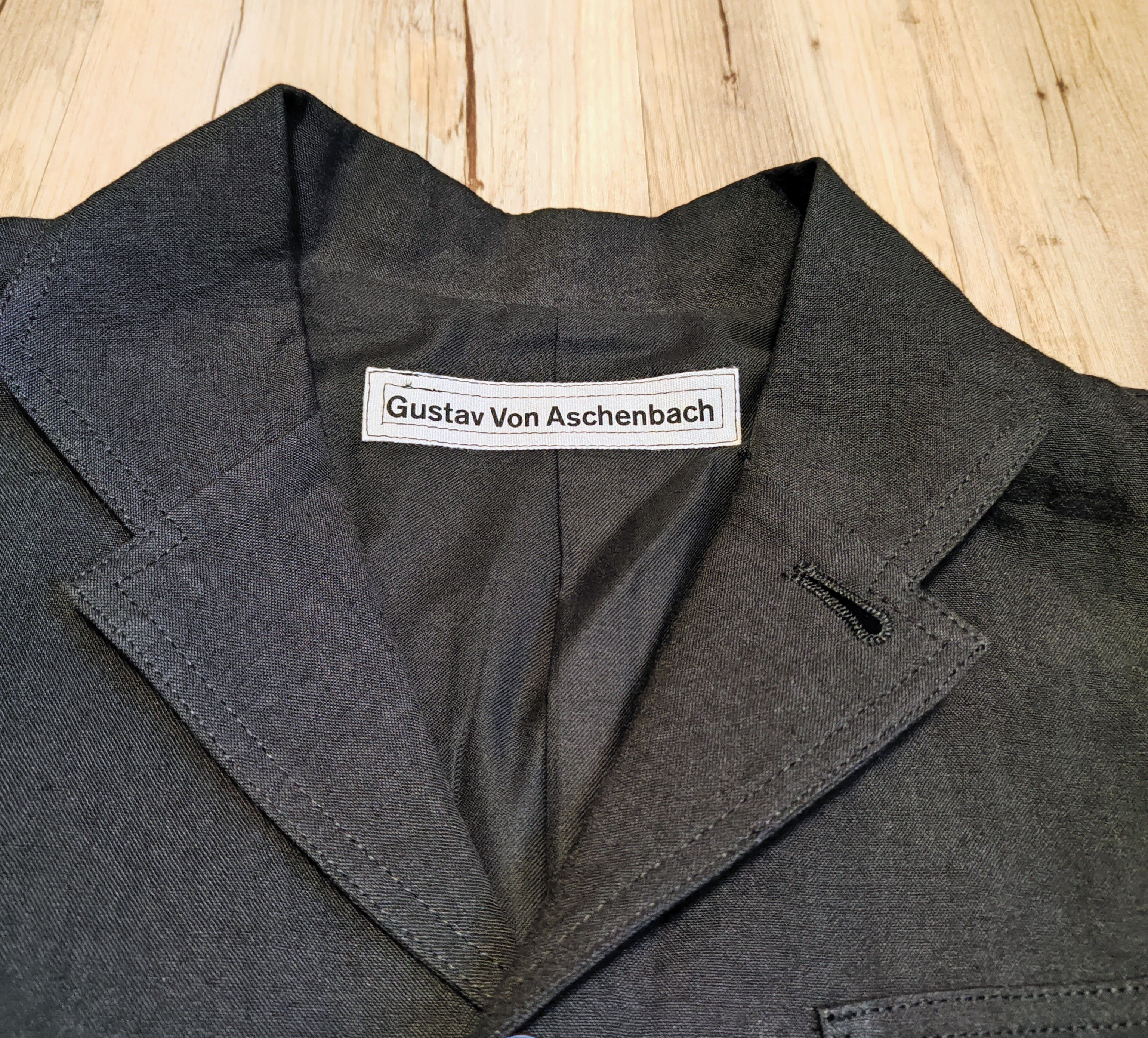 Gustav Von Aschenbach SS18 Linen jacket.Like Paul Harnden or Dries van Notem Size US L / EU 52-54 / 3 - 7 Thumbnail