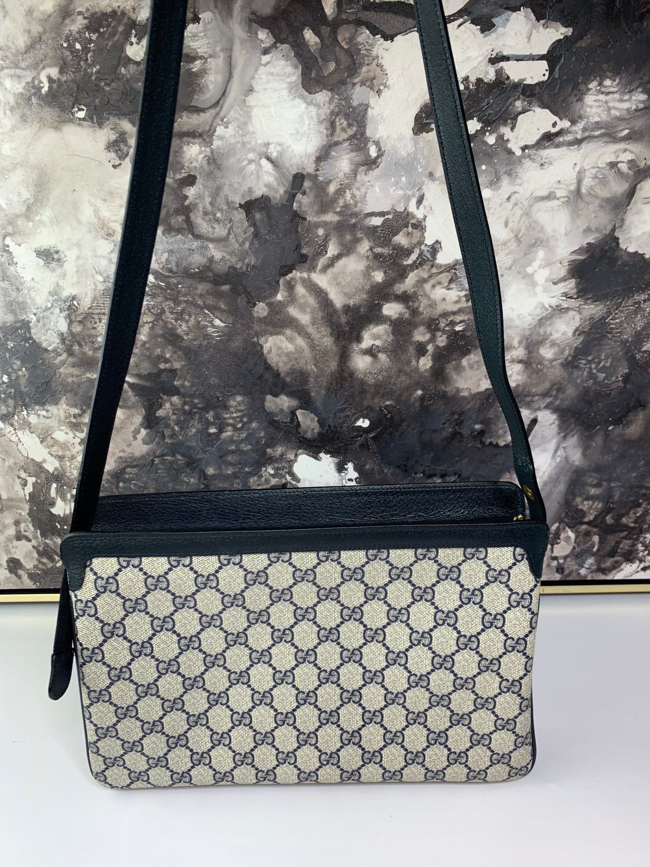 Gucci Authentic Gucci ophidia shoulder bag Blue Size ONE SIZE - 2 Thumbnail