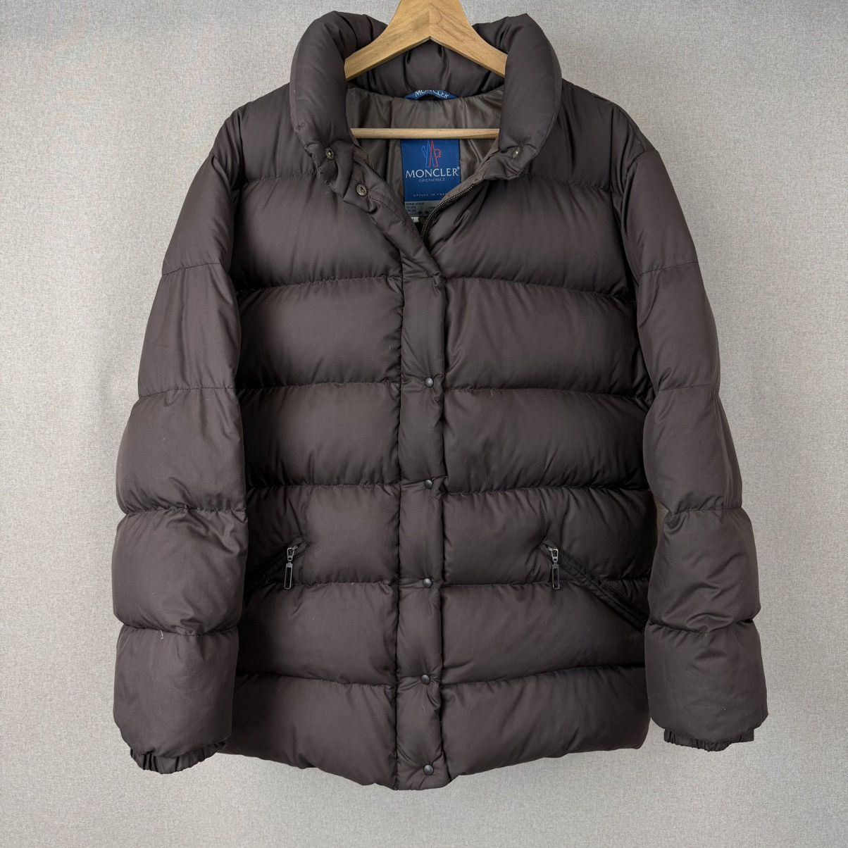Moncler VINTAGE CHOCOLATE BROWN MONCLER GRENOBLE PUFFER JACKET Size US L / EU 52-54 / 3 - 3 Thumbnail