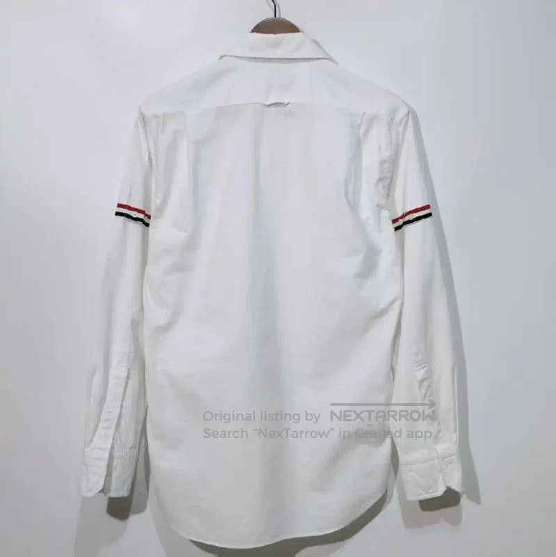 Thom Browne Thom Browne White Cotton Women's Shirt . Size L / US 10 / IT 46 - 2 Thumbnail