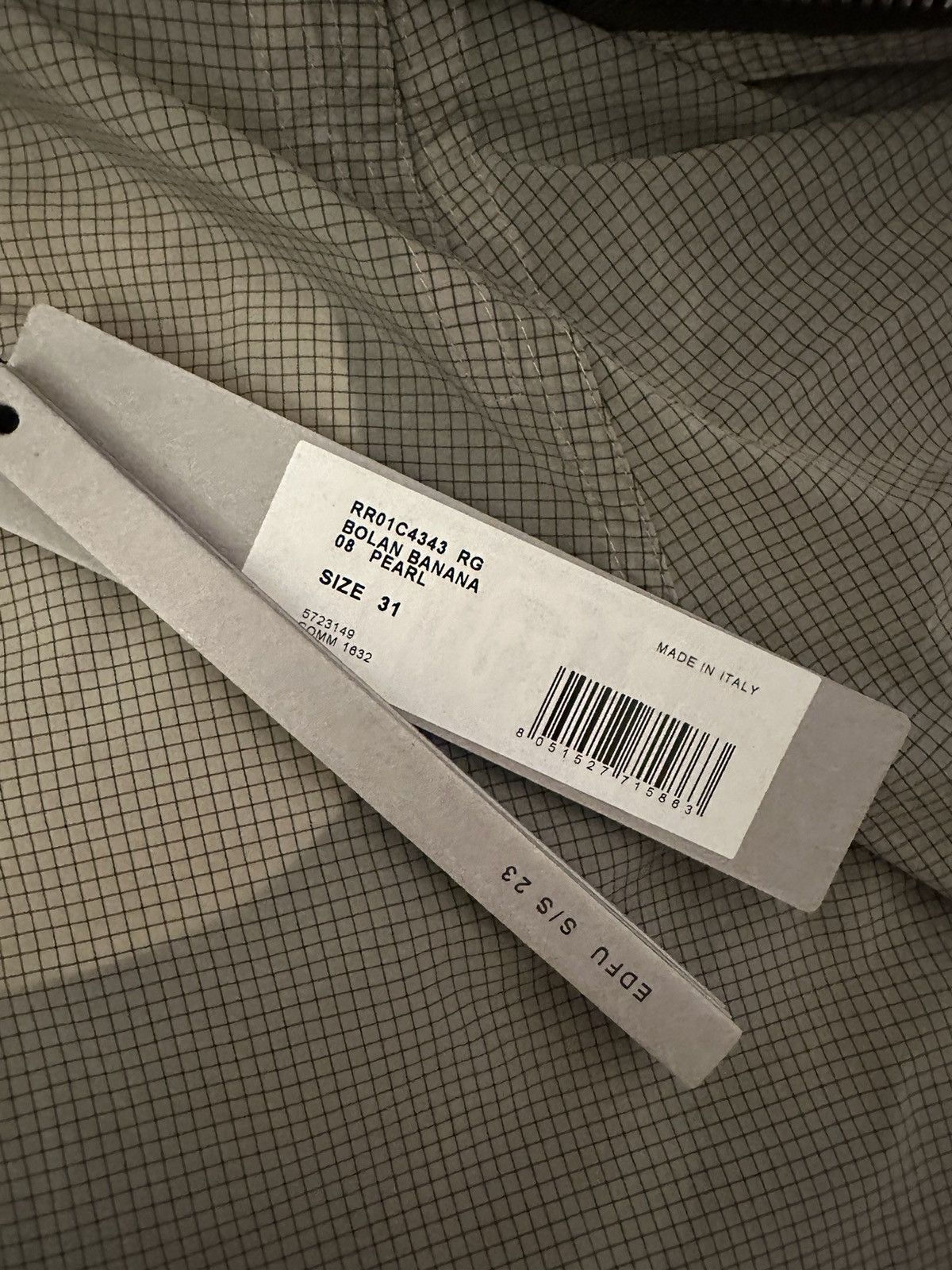 Rick Owens BOLAN BANANA Pants 31 Size US 31 - 6 Thumbnail