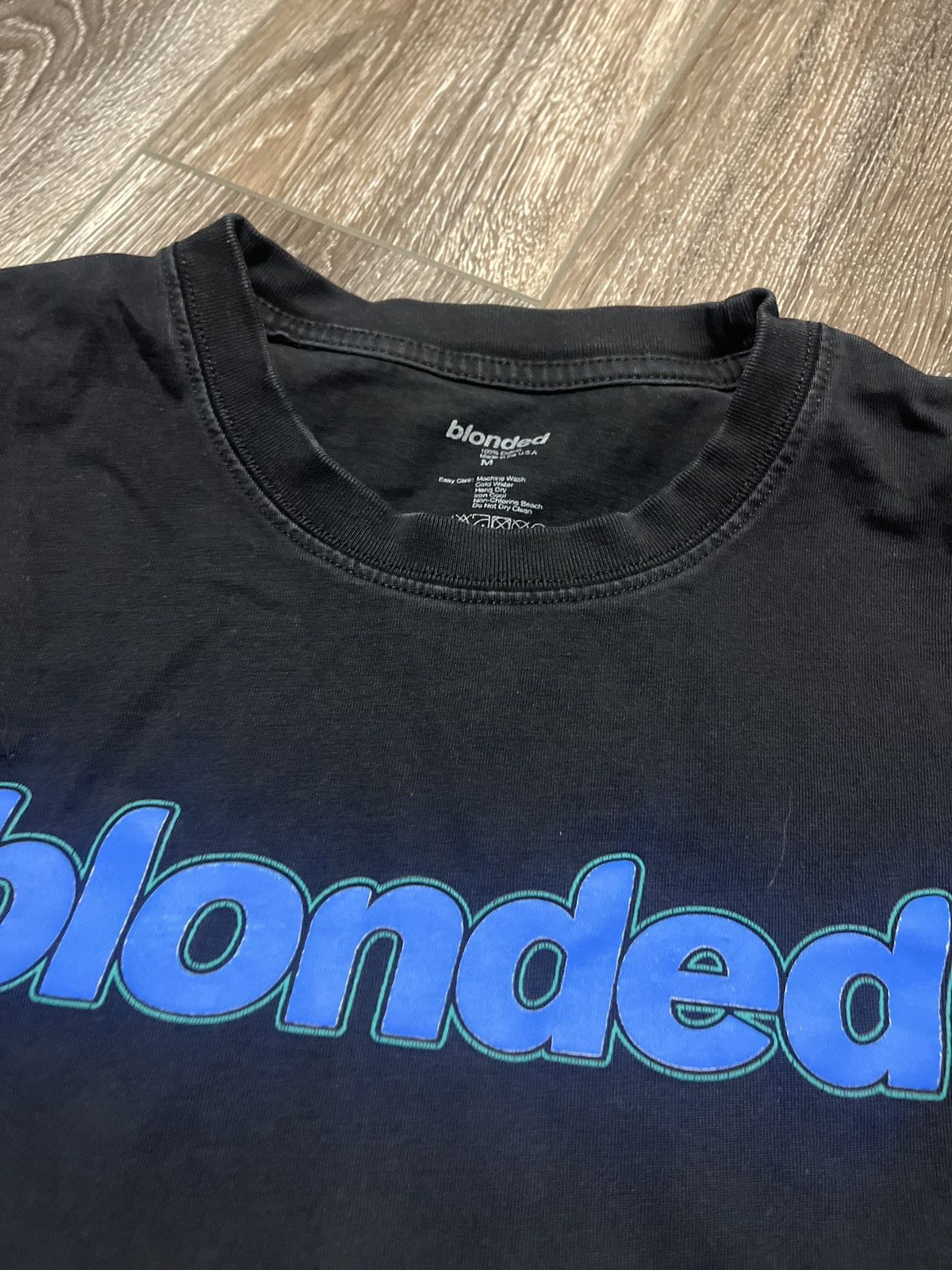 Frank Ocean Blonded Tee - black & blue Size US M / EU 48-50 / 2 - 1 Thumbnail
