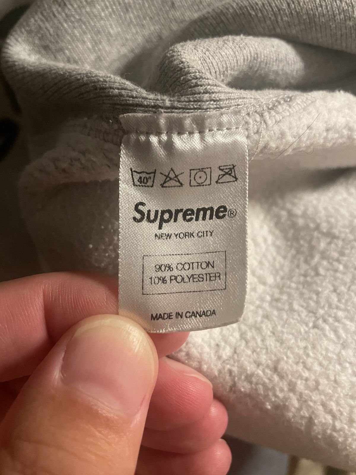 Futura × Reigning Champ × Supreme Supreme “Fuck You Pay Me” Hoodie (FW/2011) Size US M / EU 48-50 / 2 - 10 Thumbnail