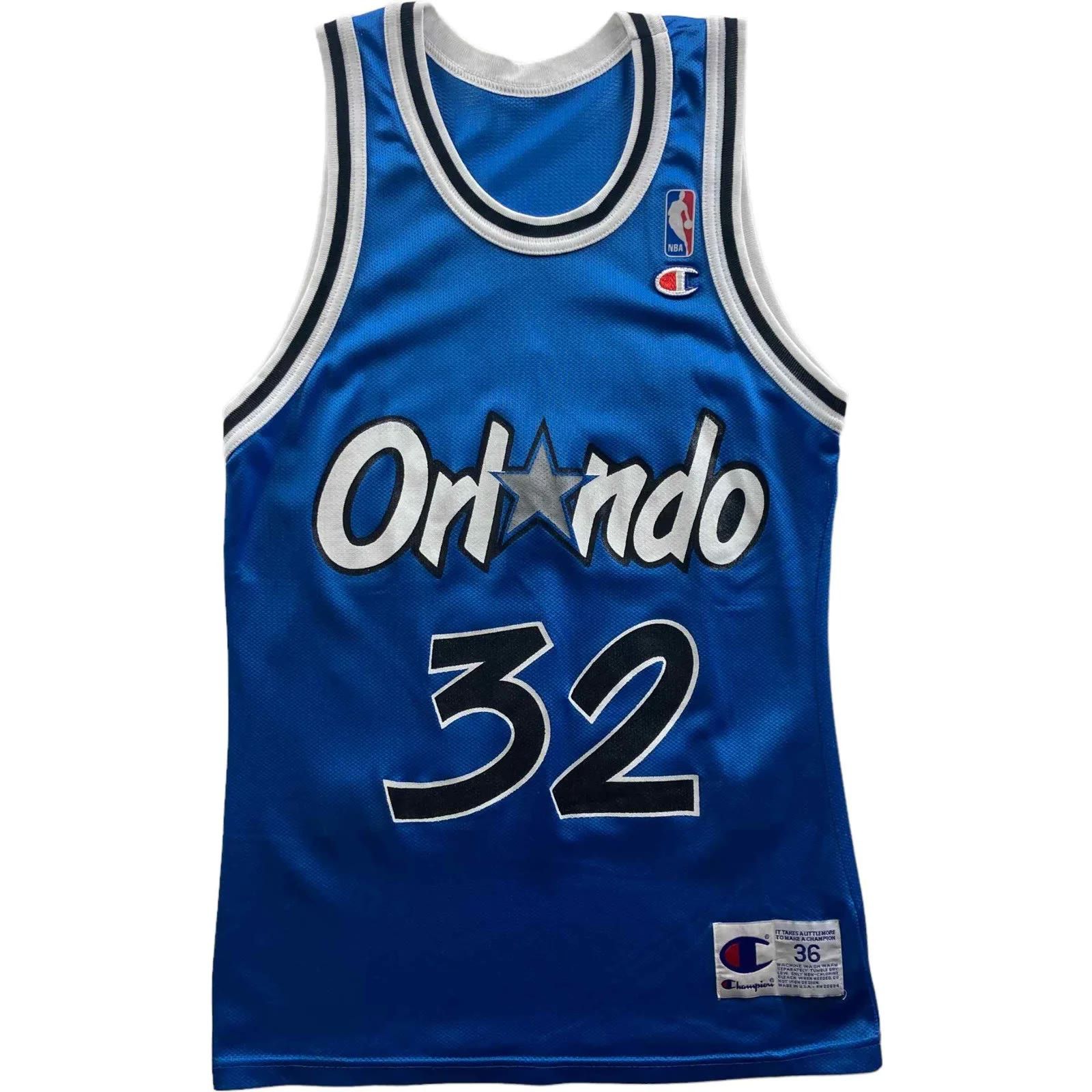 Orlando Magic Shaquille O’Neal Champion NBA jersey size 36