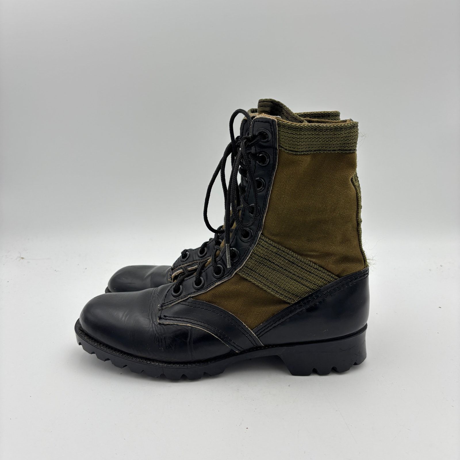 Vintage Vintage Vietnam War Military Jungle Combat Boots 5R Third Size US 5 / EU 37 - 5 Thumbnail