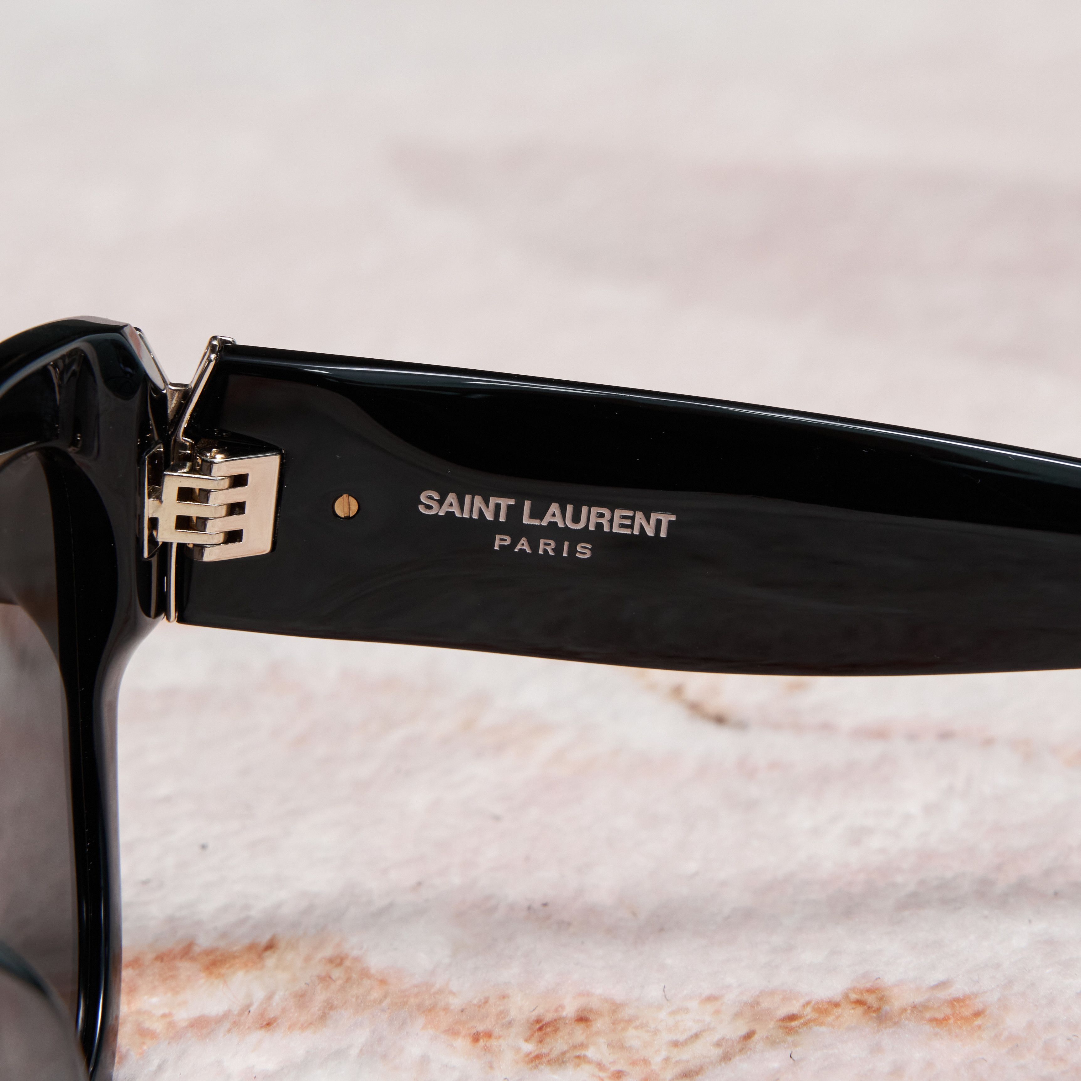 Yves Saint Laurent SAINT LAURENT SL M95/F 001 Sunglasses BLACK Size ONE SIZE - 5 Thumbnail