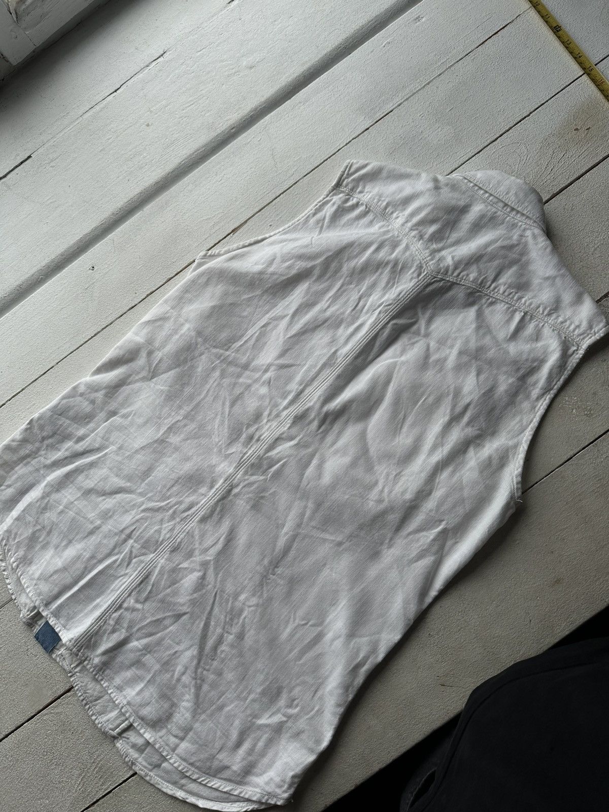 G-Star 🚨VINTAGE G STAR RAW WHITE COTTON VEST sweater RARE Size US M / EU 48-50 / 2 - 10 Thumbnail