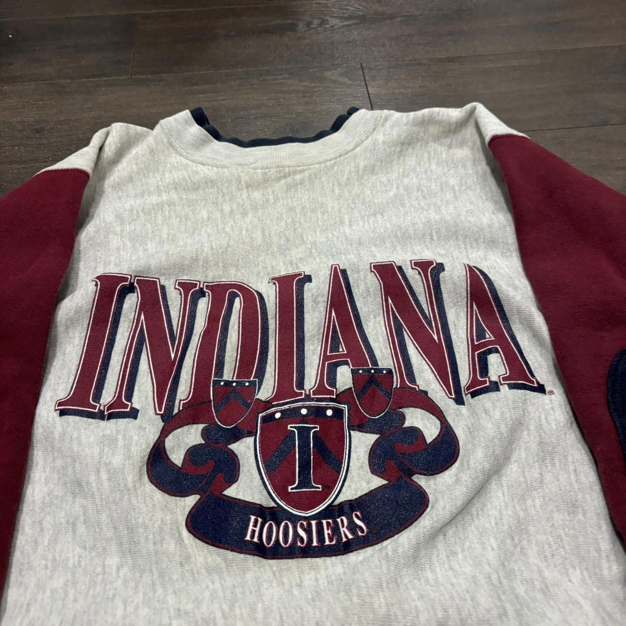 Designer vintage MV pro weave Indiana Hoosiers crewneck sweatshirt Size US L / EU 52-54 / 3 - 2 Thumbnail