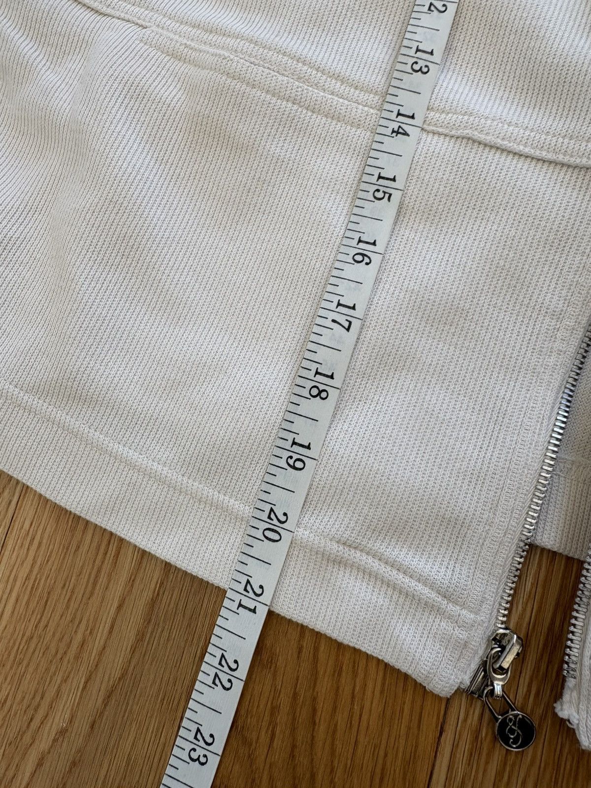 Other Bette & Court Vintage 80s Cream Zip-Up Golf Cardigan XL Size XL / US 12-14 / IT 48-50 - 11 Thumbnail
