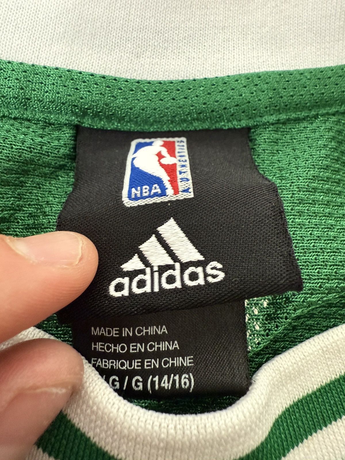 Adidas Adidas Boston Celtics Paul Pierce #34 Sleeveless Jersey Size US L / EU 52-54 / 3 - 5 Thumbnail