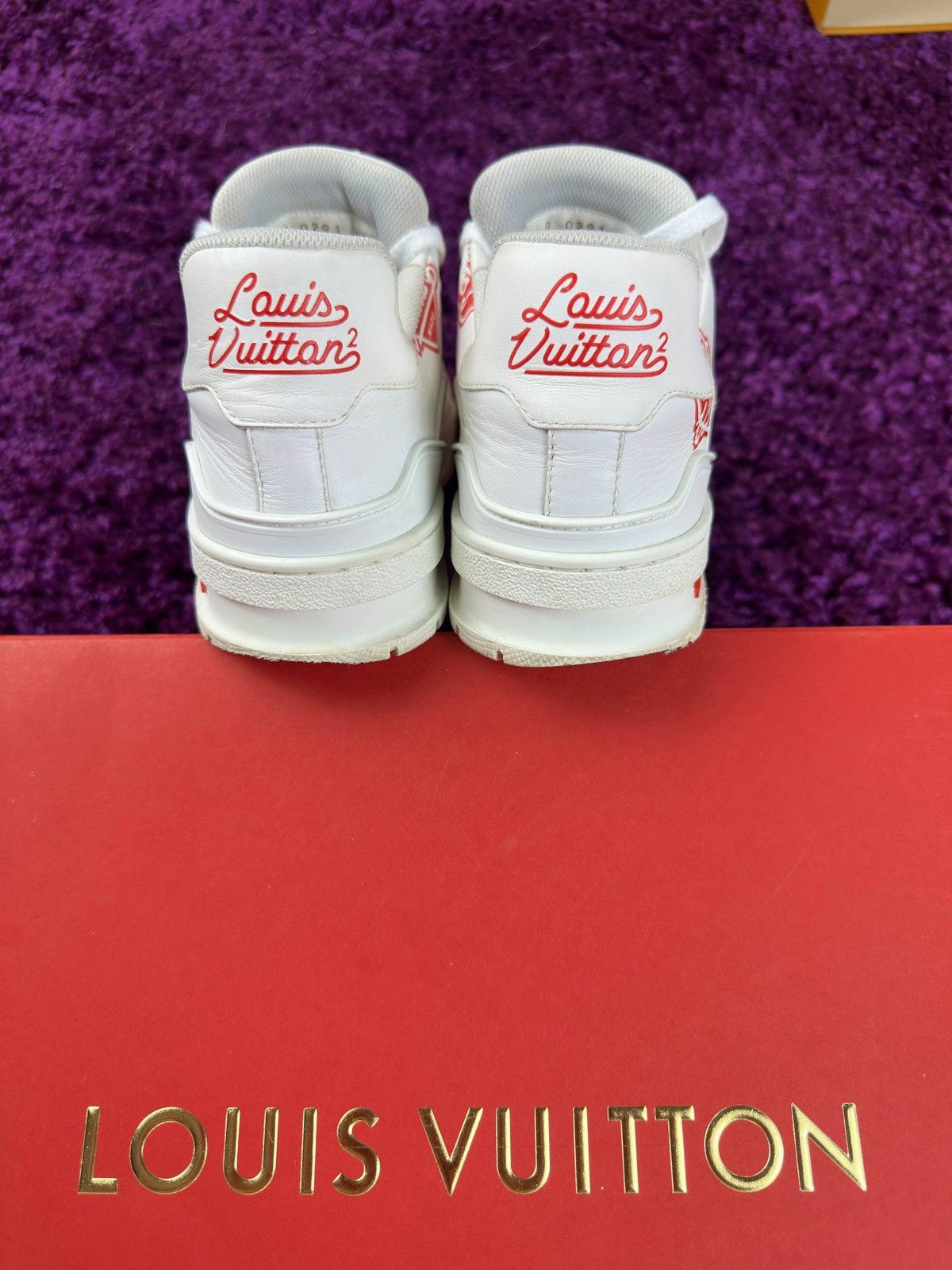 Louis Vuitton × Nigo Louis Vuitton X Nigo Human Made Trainers Size US 6.5 / EU 39-40 - 4 Thumbnail