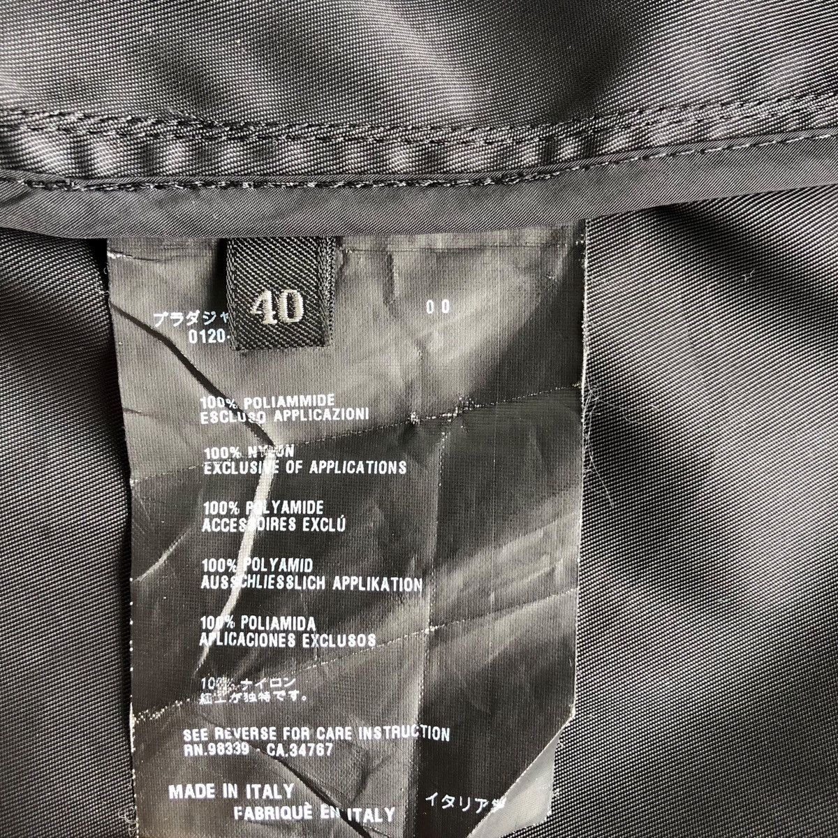 Prada PRADA nylon long jacket italy Size US XXS / EU 40 - 5 Thumbnail