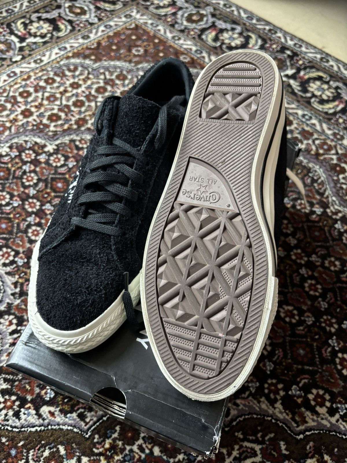 Awake NY × Converse Awake NY × Converse (Black Fuzzy) Size US 8.5 / EU 41-42 - 7 Thumbnail