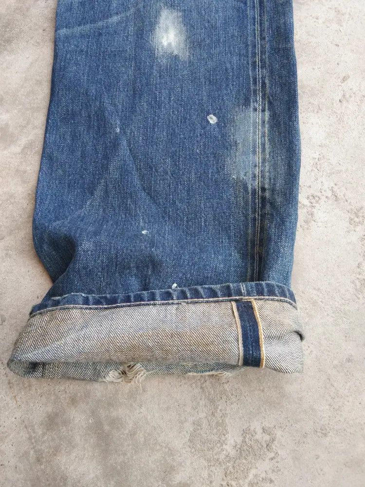 Vanquish Vintage Vanquish Selvedge Redline Distressed Jeans 33x34 Size US 33 - 5 Thumbnail