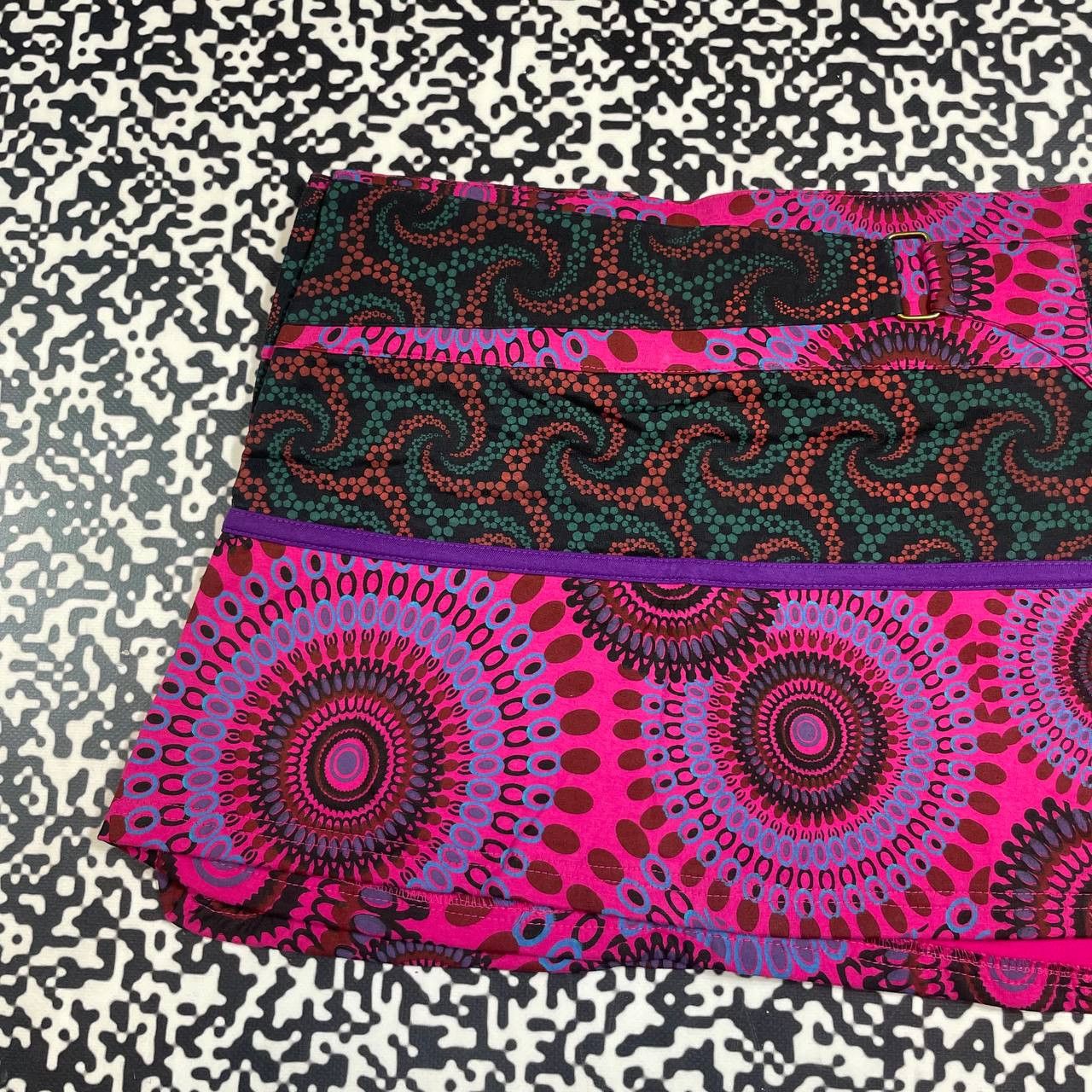 Japanese Brand Vintage Y2K Japanese Retro Hippie Sexy Style Mini Skirt Size 28" / US 6 / IT 42 - 11 Thumbnail