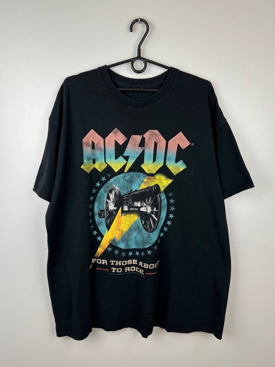 Vintage AC DC For Those About band t-shirts size XXL Size US XXL / EU 58 / 5 - 1 Thumbnail