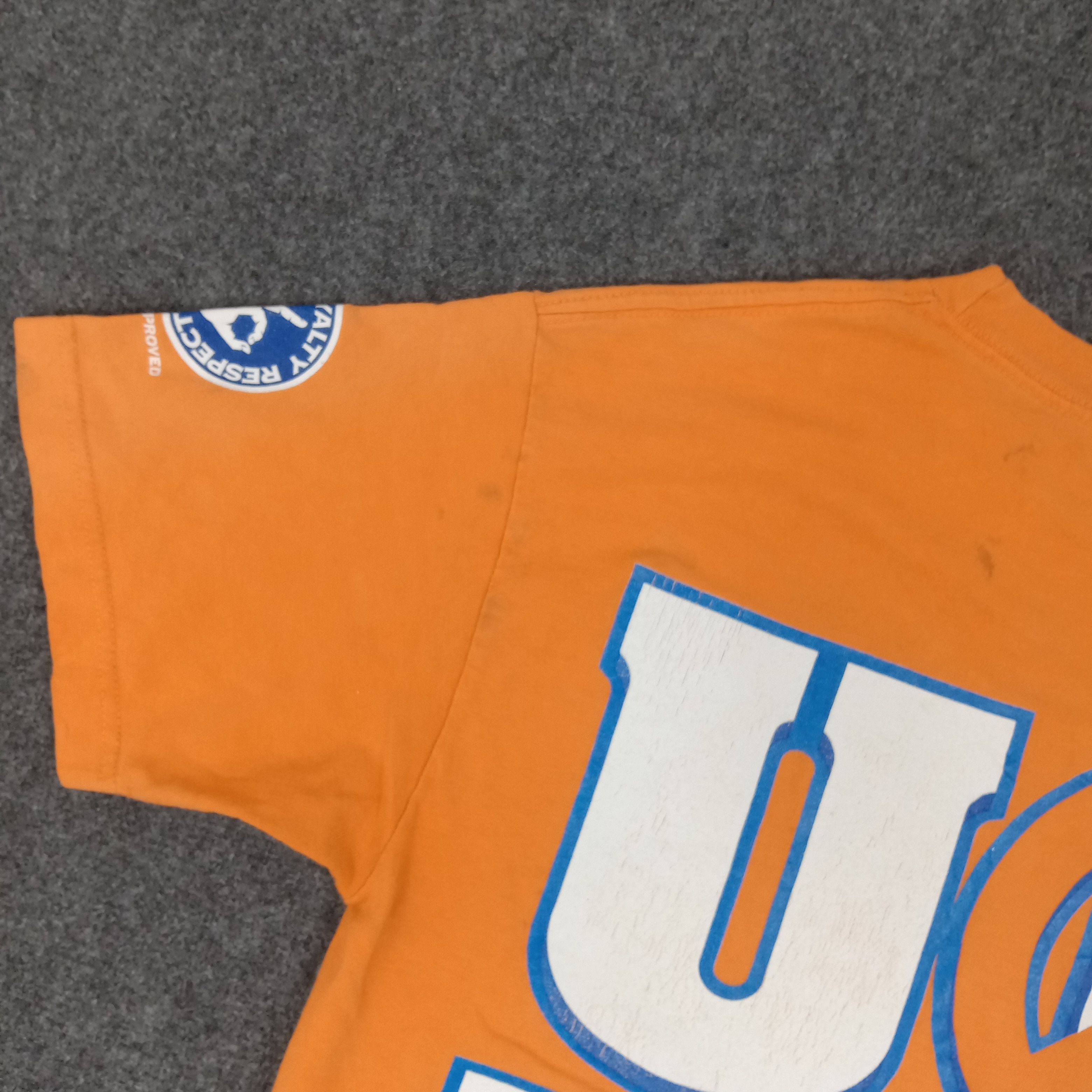 Vintage × WWE × WWF John Cena Never Give Up Genation Wrestling Tshirt Size US M / EU 48-50 / 2 - 8 Thumbnail