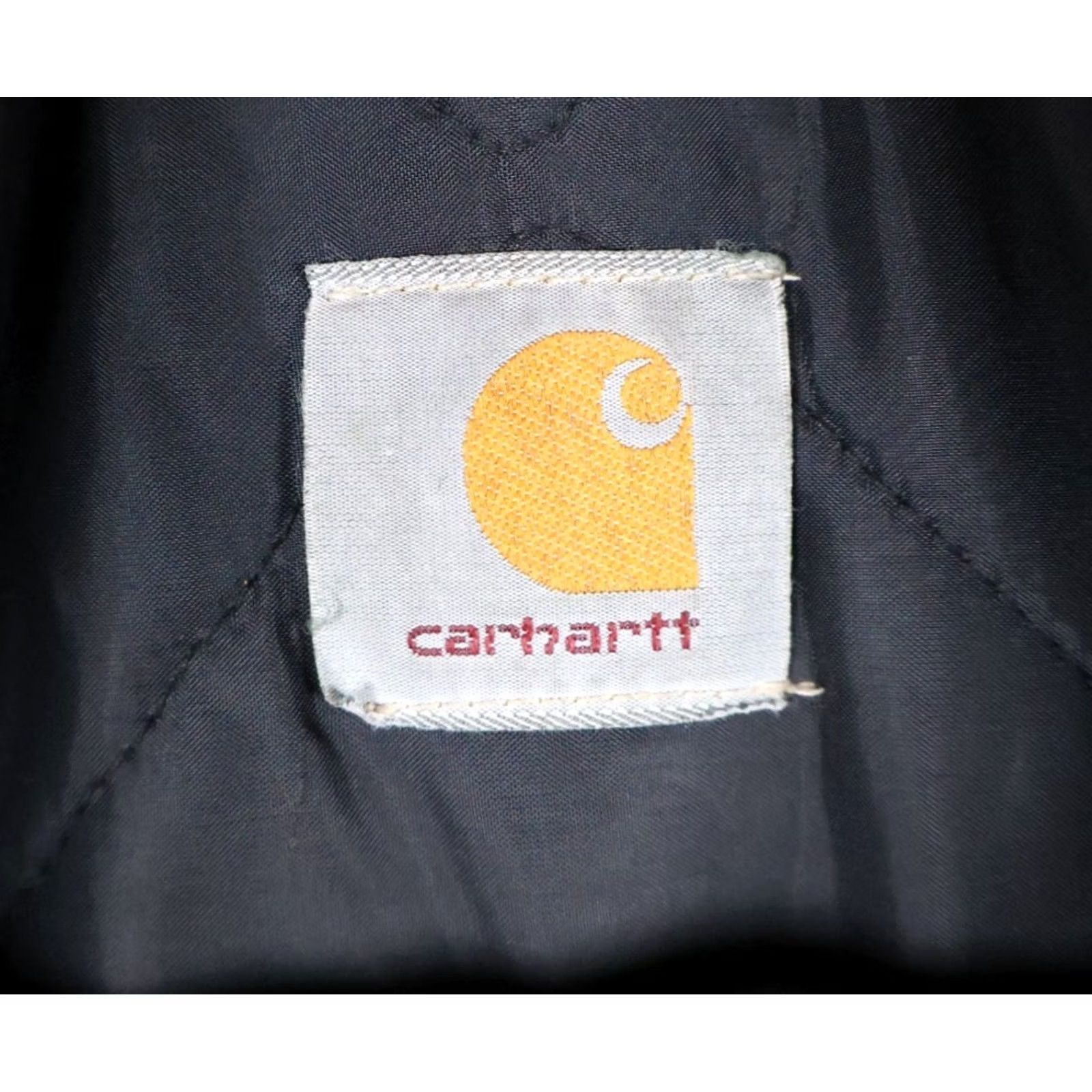 Carhartt VINTAGE Carhartt C26 Jacket Mens XL Black Duck Canvas Corduroy Collar Quilted Lined 90s Grunge Retro Bomber Jacket Full Zip Pockets Workwear Casual Size US XL / EU 56 / 4 - 3 Thumbnail