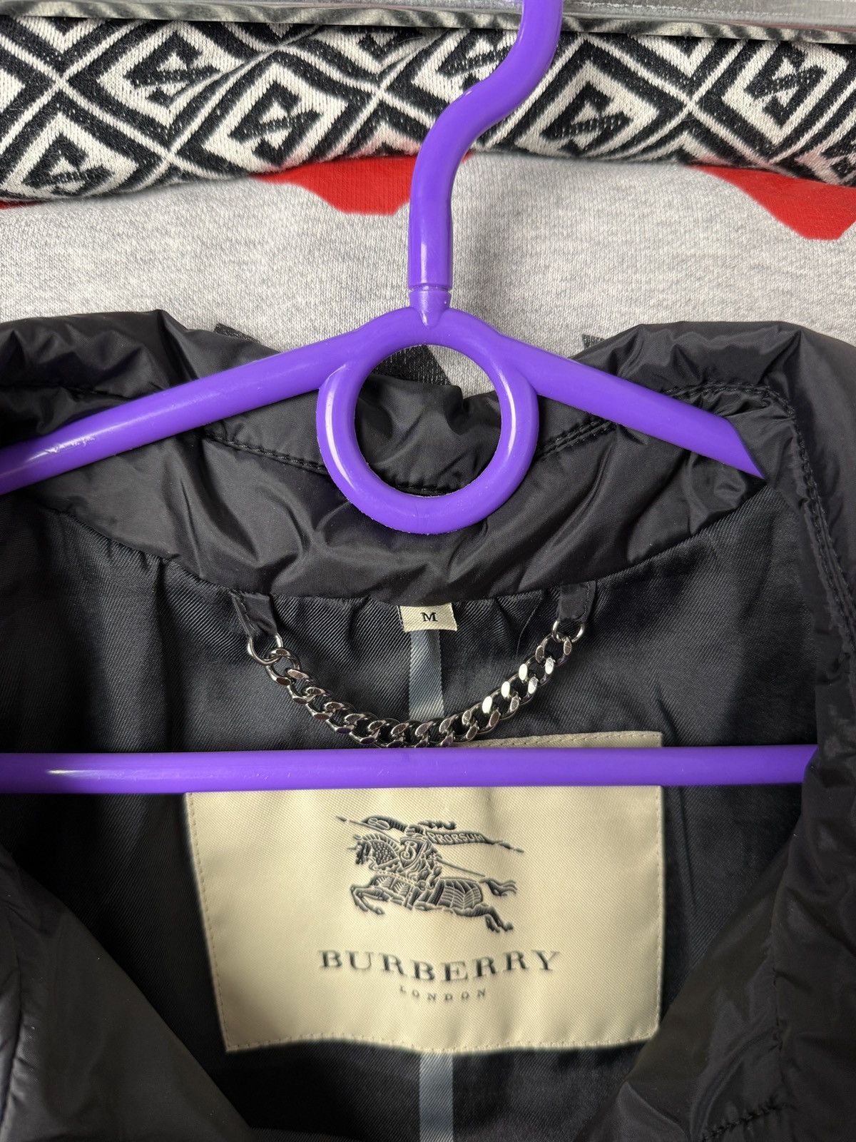 Burberry Vintage Burberry Nylon Coat Jacket Made In Italy Size US M / EU 48-50 / 2 - 12 Thumbnail