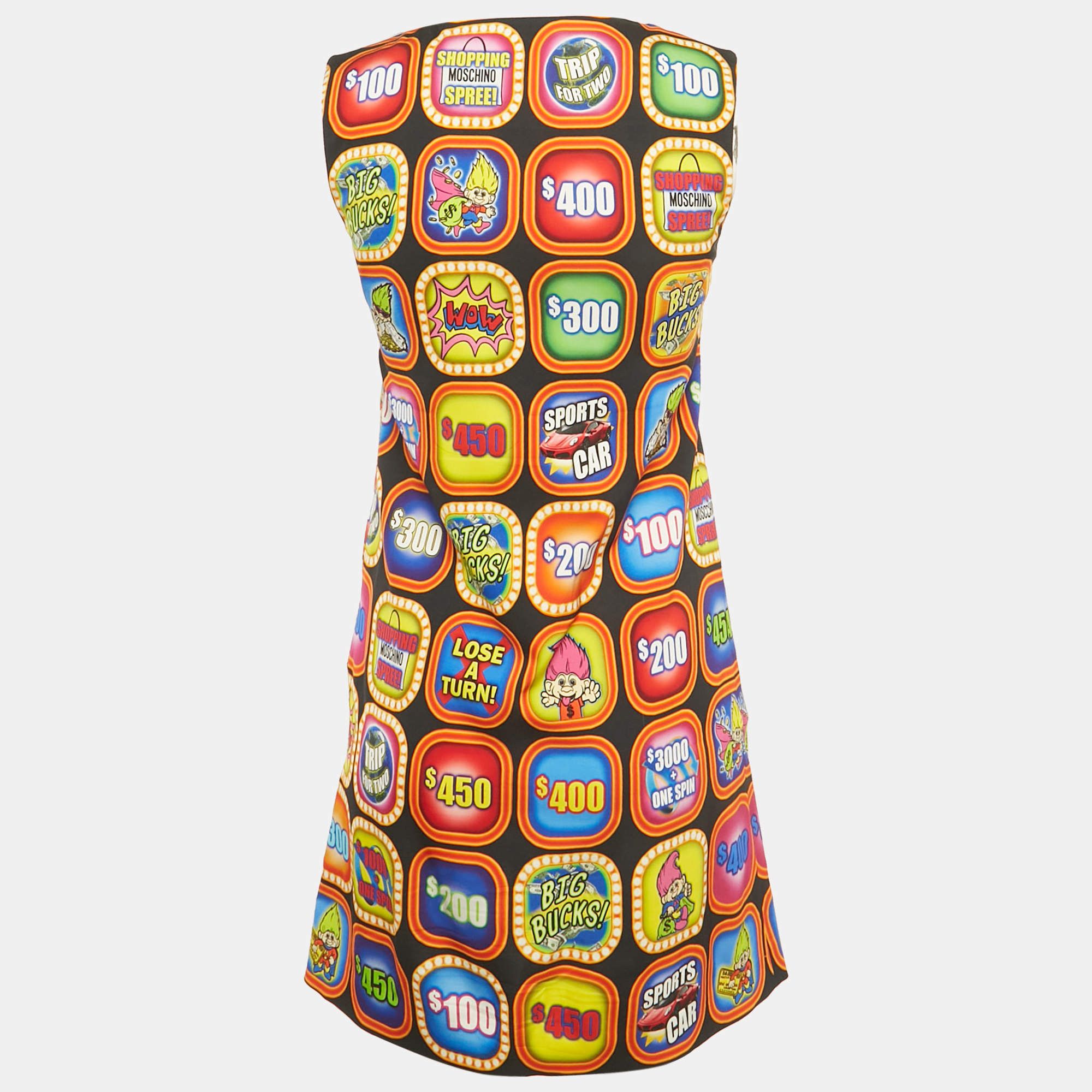 Moschino Moschino Couture AW 2019 "Good Luck Trolls" Mini Dress Size XS / US 0-2 / IT 36-38 - 4 Thumbnail