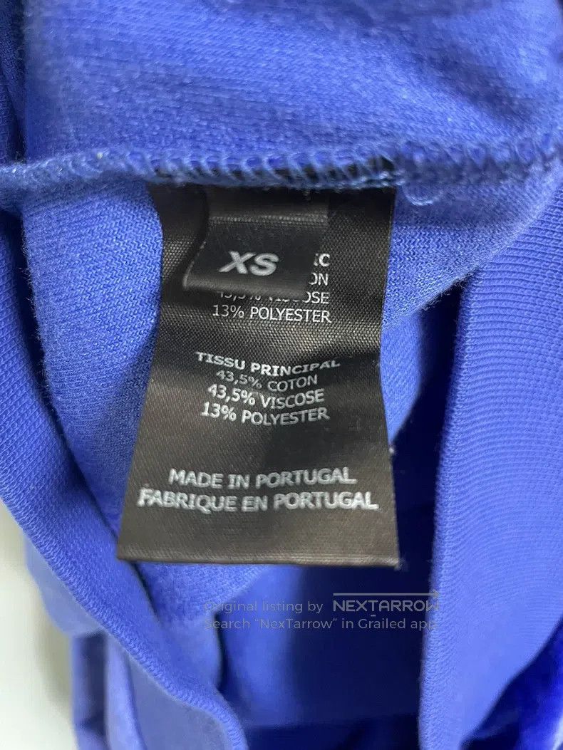 Vetements Vetements Blue velvet hooded hoodie Size US XS / EU 42 / 0 - 7 Thumbnail