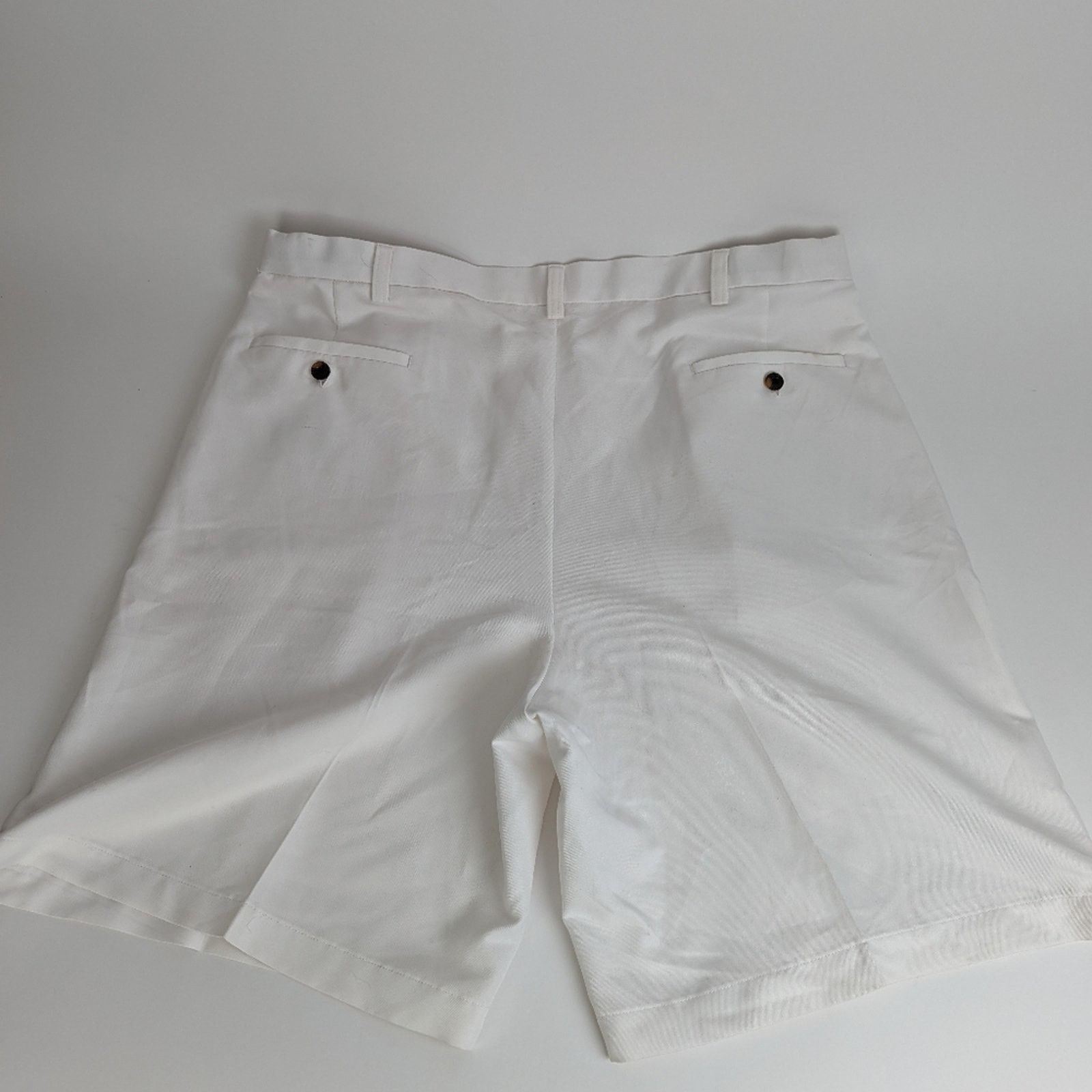 Haggar Haggar Men's White Dress Shorts 40 Size US 40 / EU 56 - 2 Thumbnail
