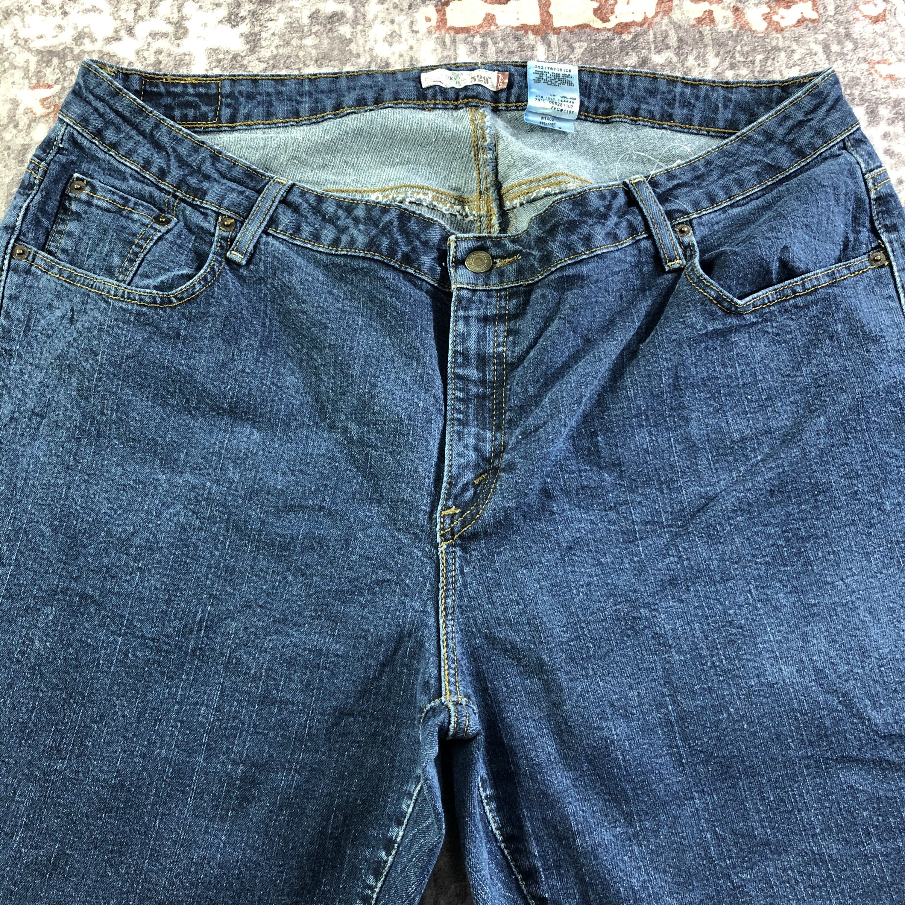 Levi's × Vintage Vintage Blue Wash Levis 529 Jeans-JM3478 Size 39" - 3 Thumbnail