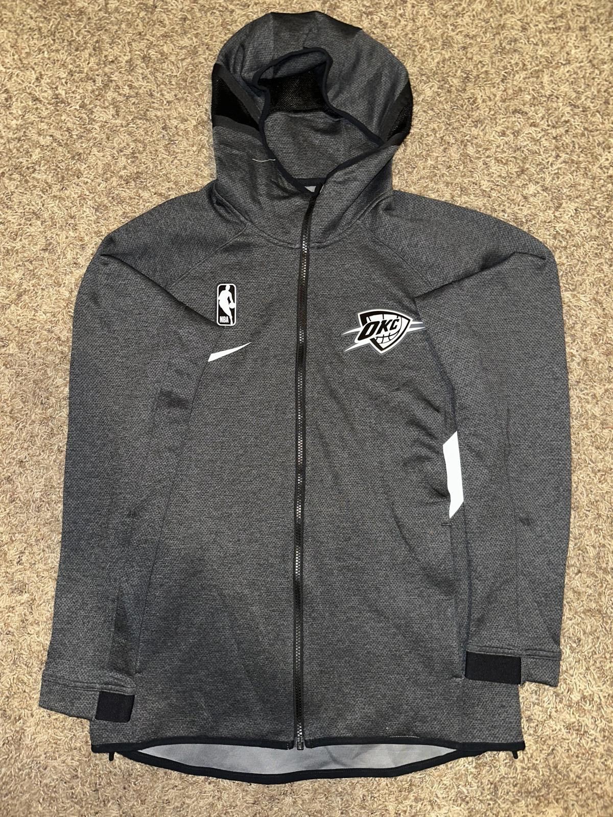 Nike Nike Men’s NBA OKC Thunder Authentic Showtime Therma Flex Performance Hoodie Size US M / EU 48-50 / 2 - 1 Thumbnail