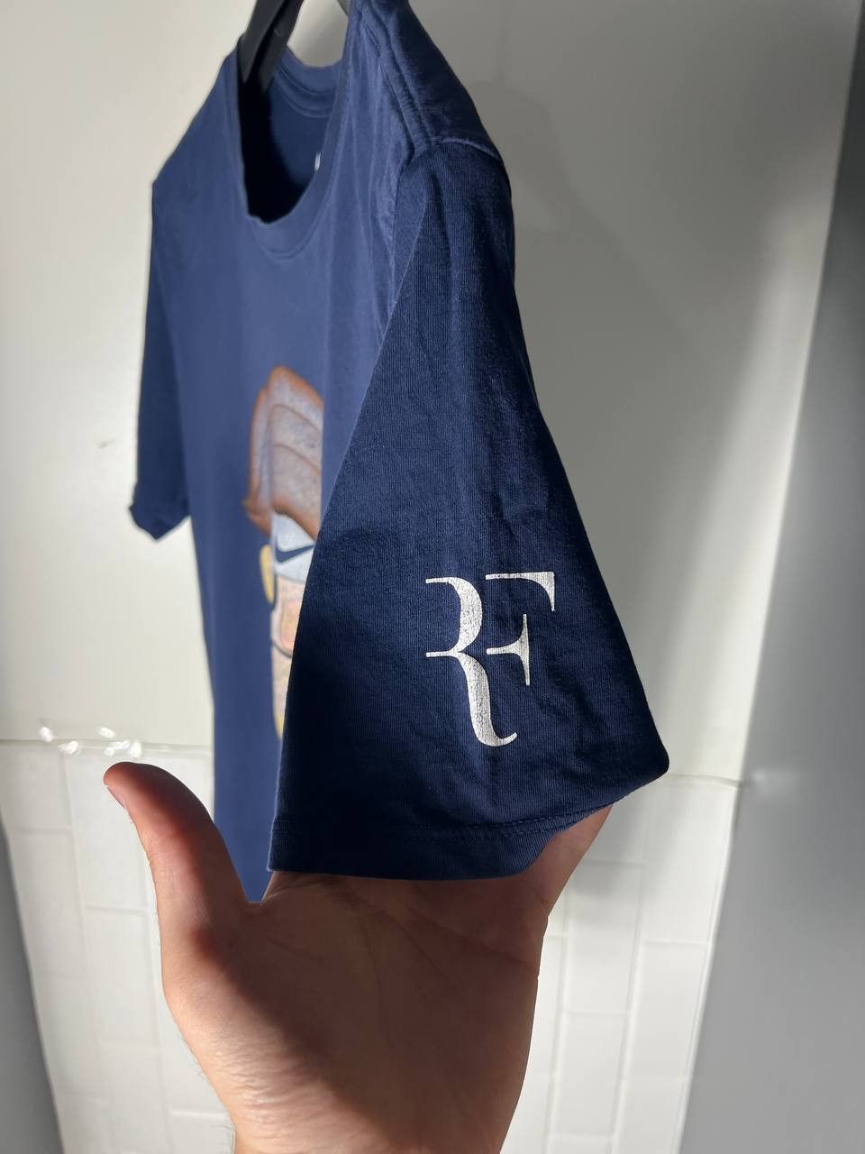Nike VINTAGE NIKE ROGER FEDERER LOGO T-SHIRT TENNIS RETRO Y2K 90s Size US M / EU 48-50 / 2 - 3 Thumbnail