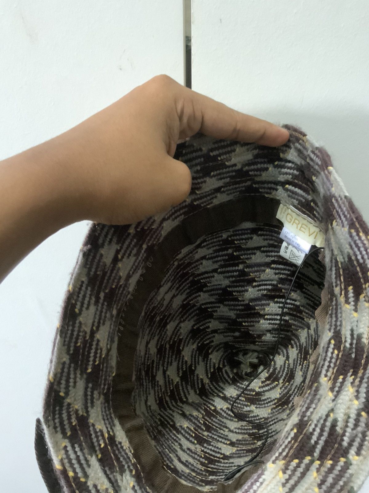 Japanese Brand Grevi Italian Designer Bucket Hat Size ONE SIZE - 8 Thumbnail