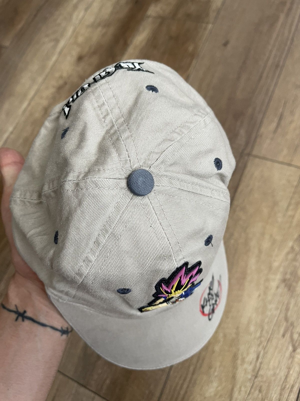 Anime 1996 Yu Gi Oh Kazuki Takahashi Vintage Anime Cap Hat 90s Size ONE SIZE - 6 Thumbnail