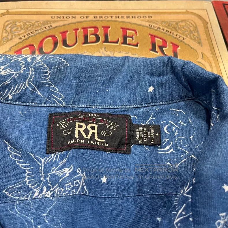 RRL Ralph Lauren RRL Ralph Lauren Short sleeved T-shirt Hawaiian shirt Size US M / EU 48-50 / 2 - 3 Thumbnail