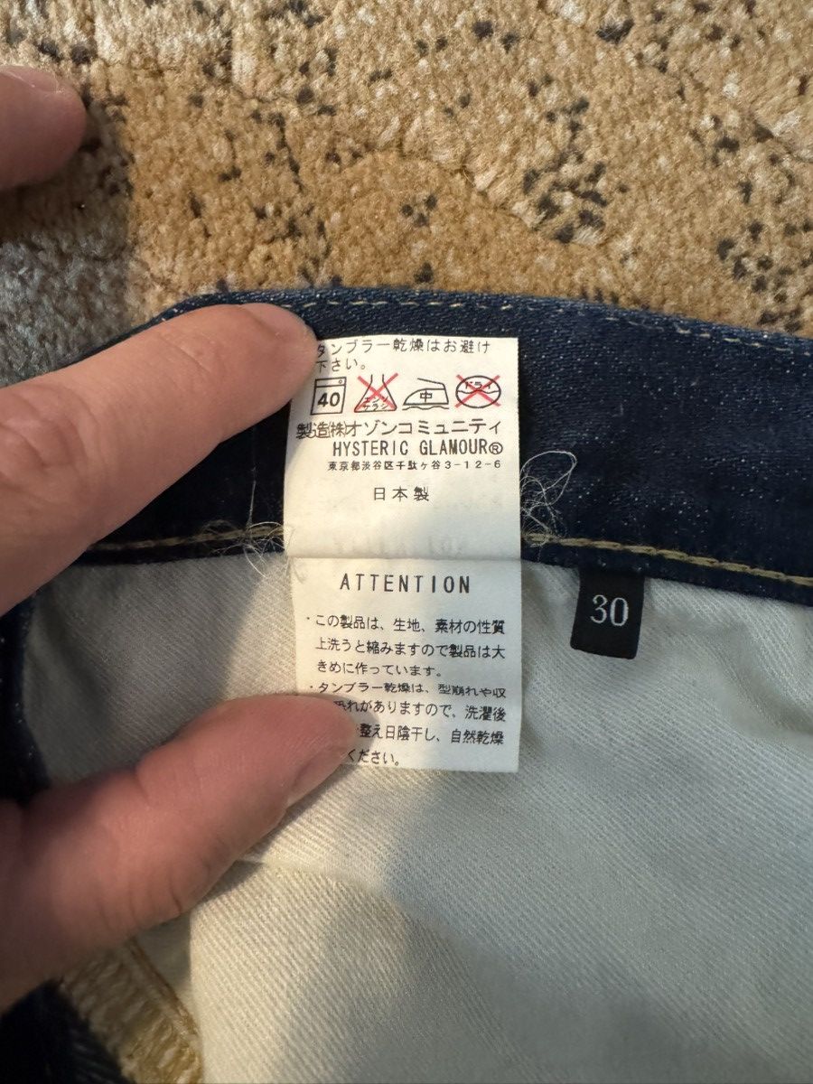 Hysteric Glamour Hysteric Glamour XXX Jeans Size US 30 / EU 46 - 6 Thumbnail