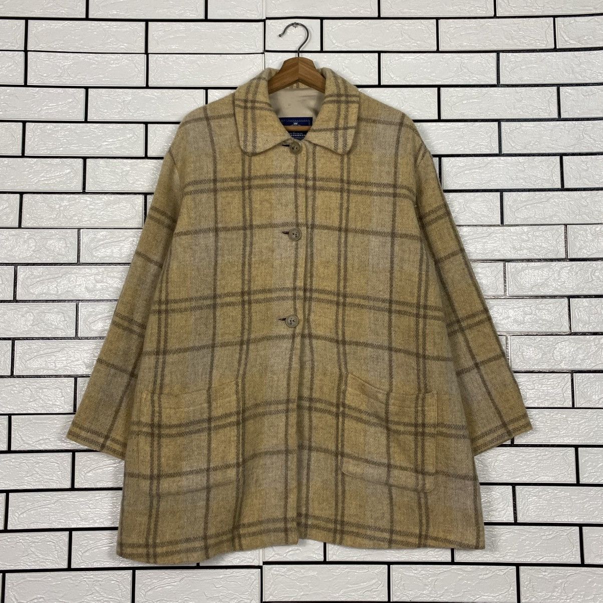 Japanese Brand 📌Vintage Wool Jacket One Way Co Tartan Issey Miyake Size US M / EU 48-50 / 2 - 2 Thumbnail