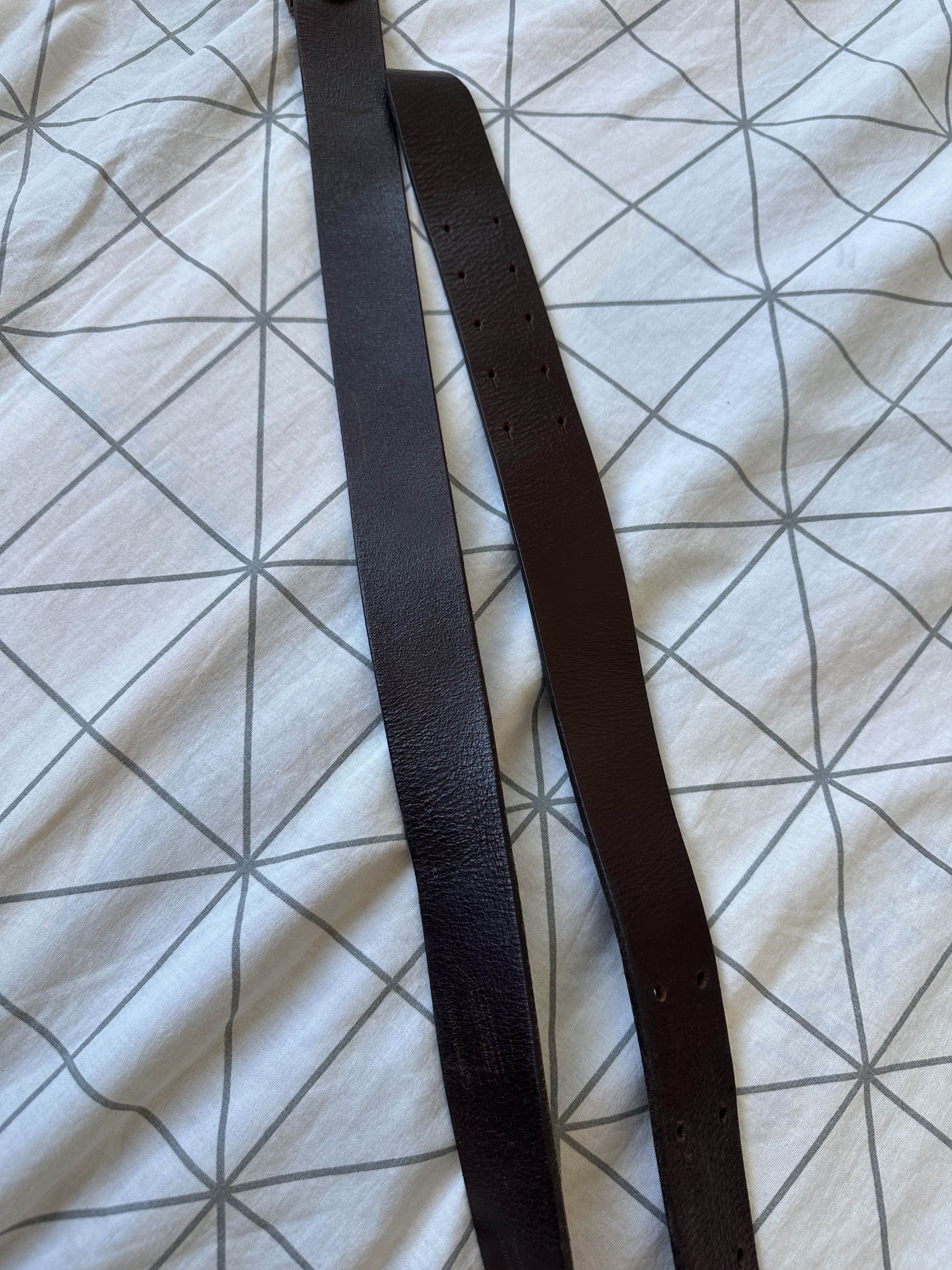 Just Cavalli Just Cavalli Vintage Logo Brown Leather Belt Size ONE SIZE - 11 Thumbnail