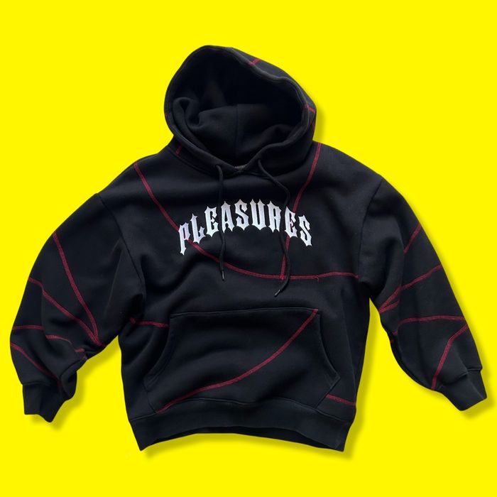 Pleasures Pleasures Contrast Stitch Hoodie Grailed