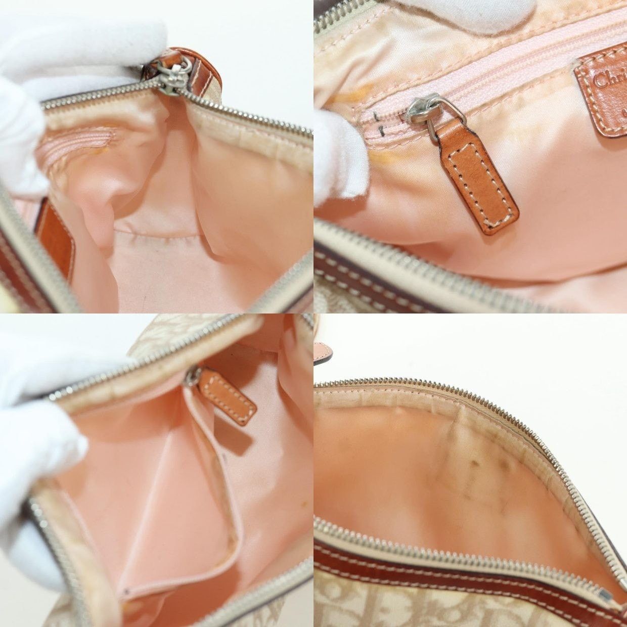Dior Dior Trotter Romantic Shoulder Bag Ivory Size ONE SIZE - 13 Thumbnail