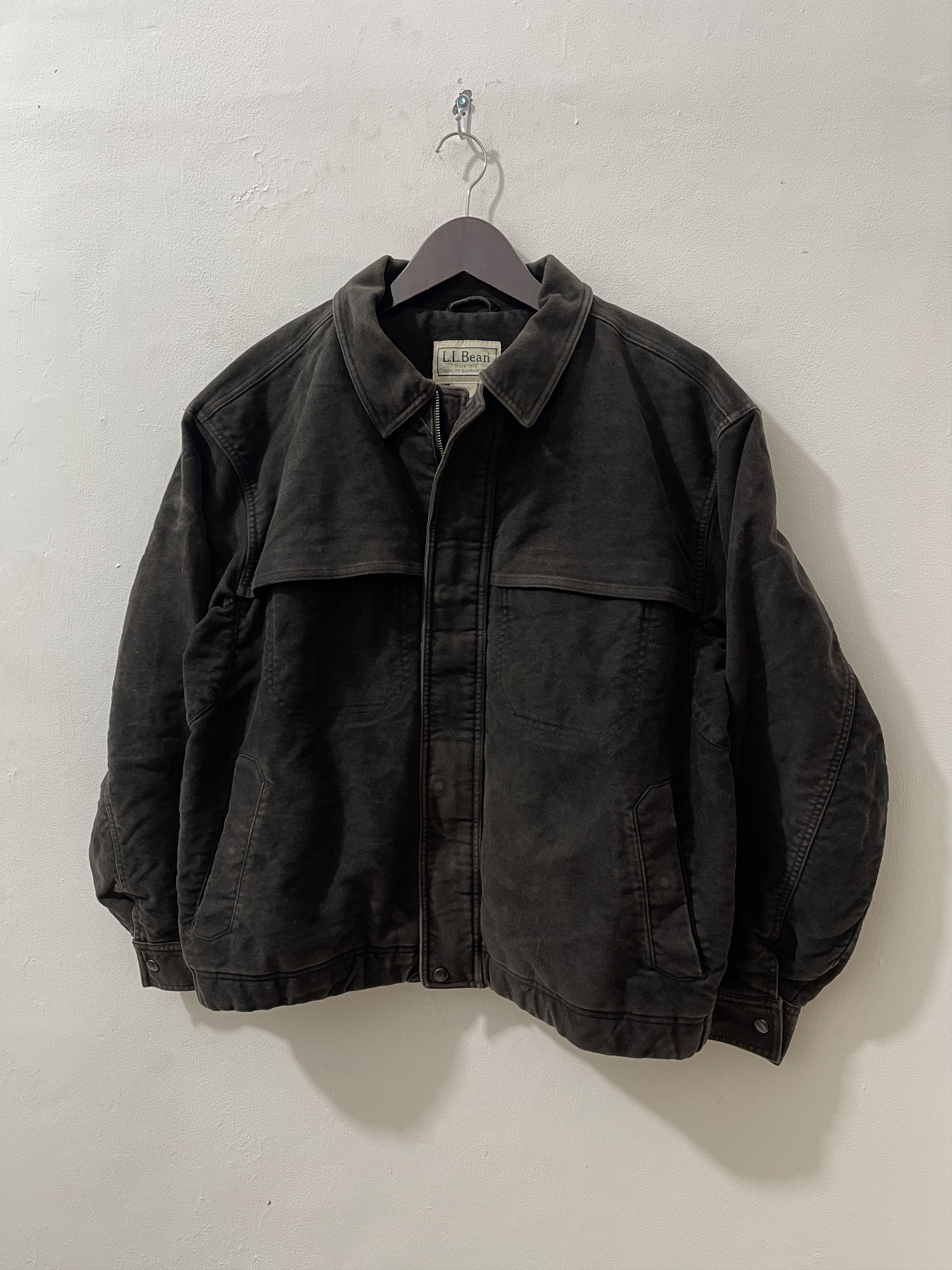 L.L. Bean Vintage L.L.Bean Work Suede Jacket Size US L / EU 52-54 / 3 - 2 Thumbnail