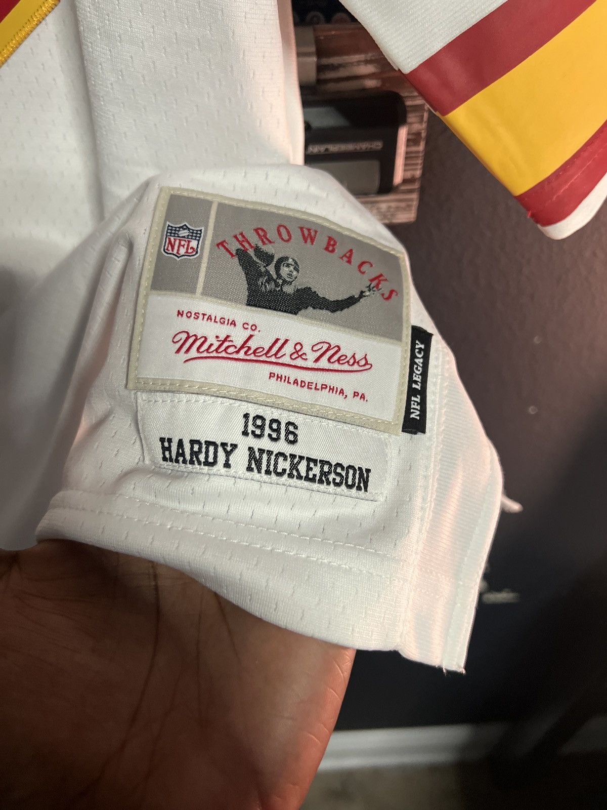 Mitchell & Ness × NFL Mitchell &ness “HARDY NICKERSON” jersey Size US XXL / EU 58 / 5 - 4 Thumbnail
