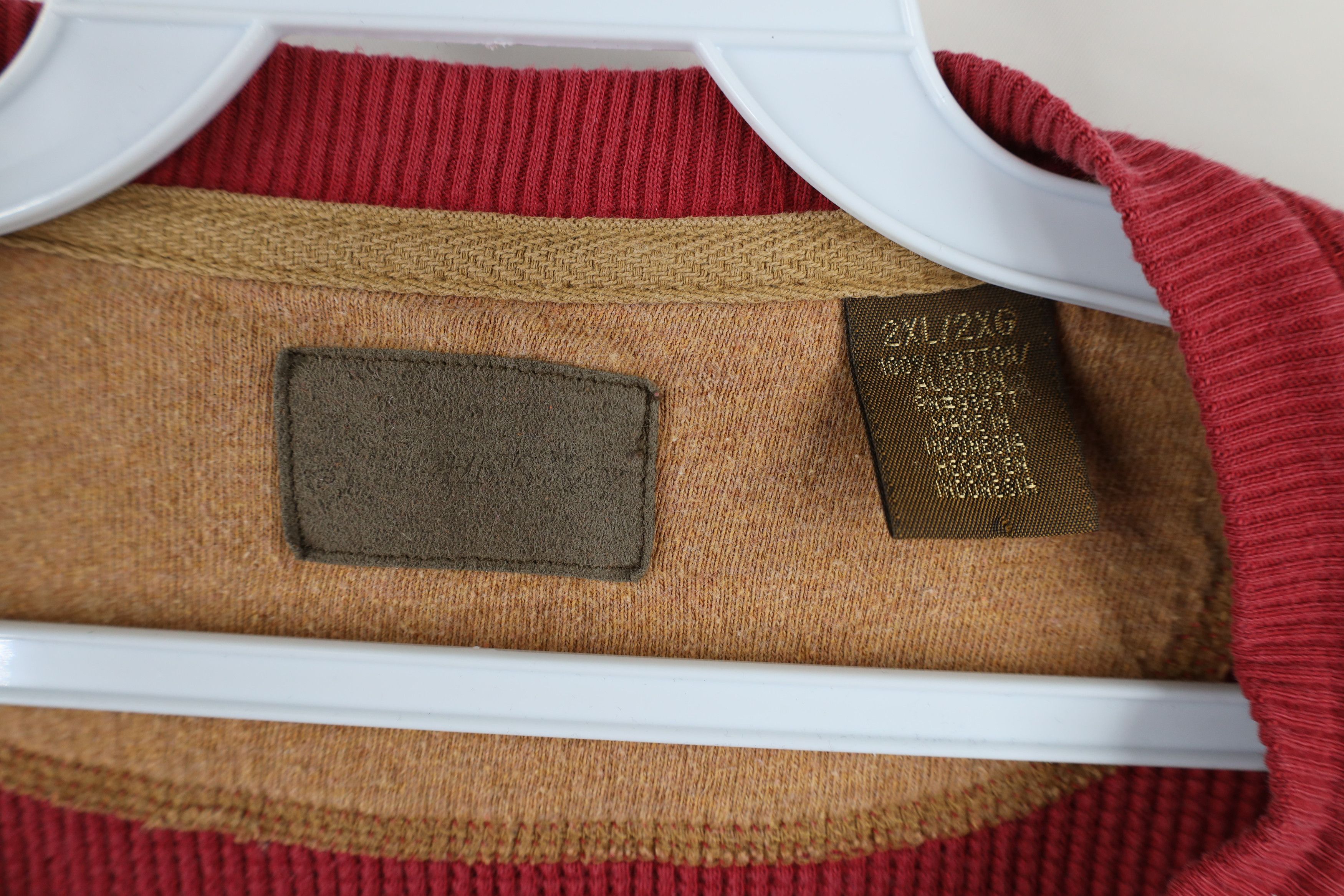 Vintage Vintage 90s Streetwear Boxy Fit Thermal Waffle Knit T-Shirt Size US XXL / EU 58 / 5 - 7 Thumbnail