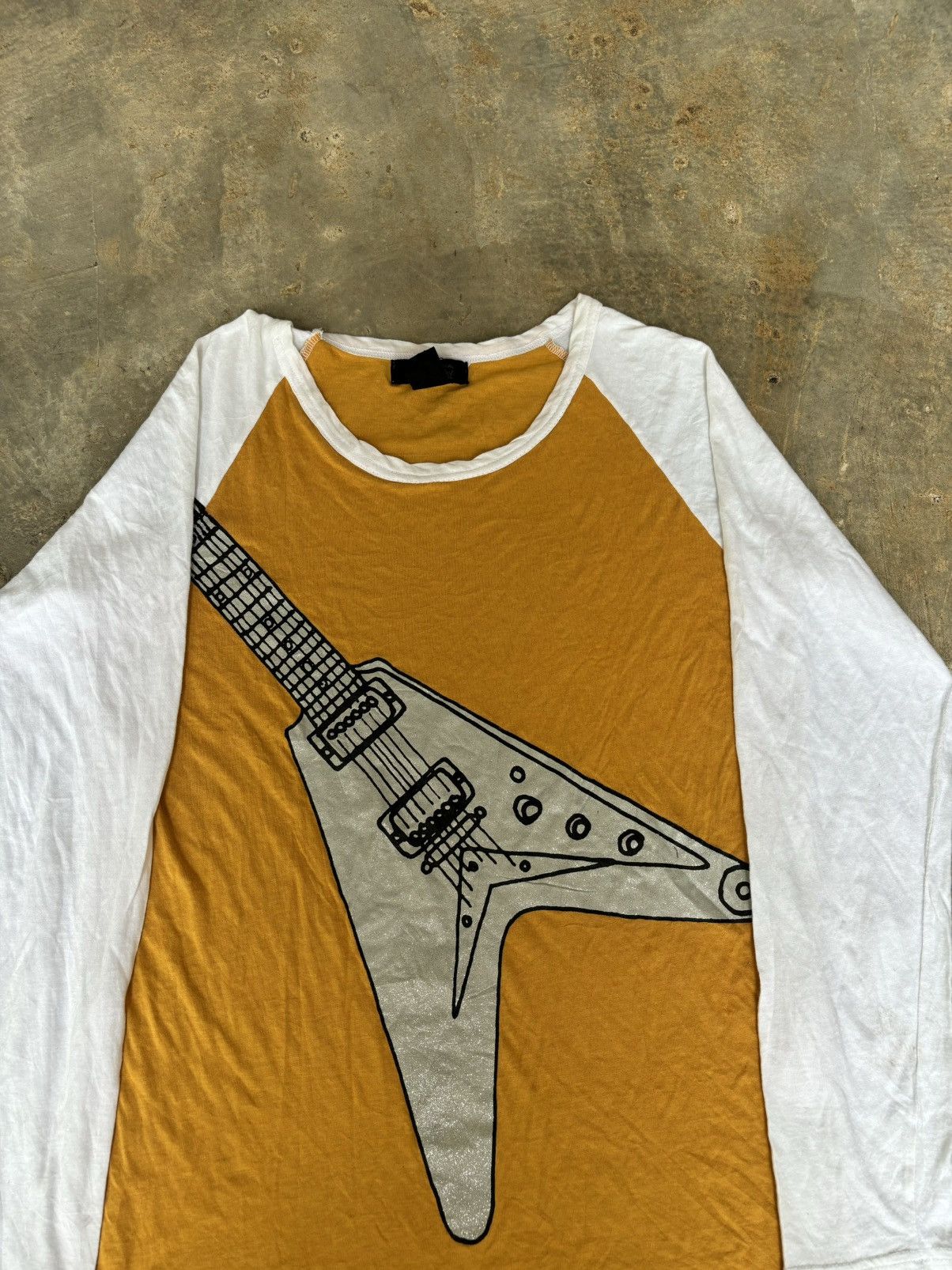 Hysteric Glamour Y2k Tora Tore Guitar Longsleeve Size US M / EU 48-50 / 2 - 2 Thumbnail