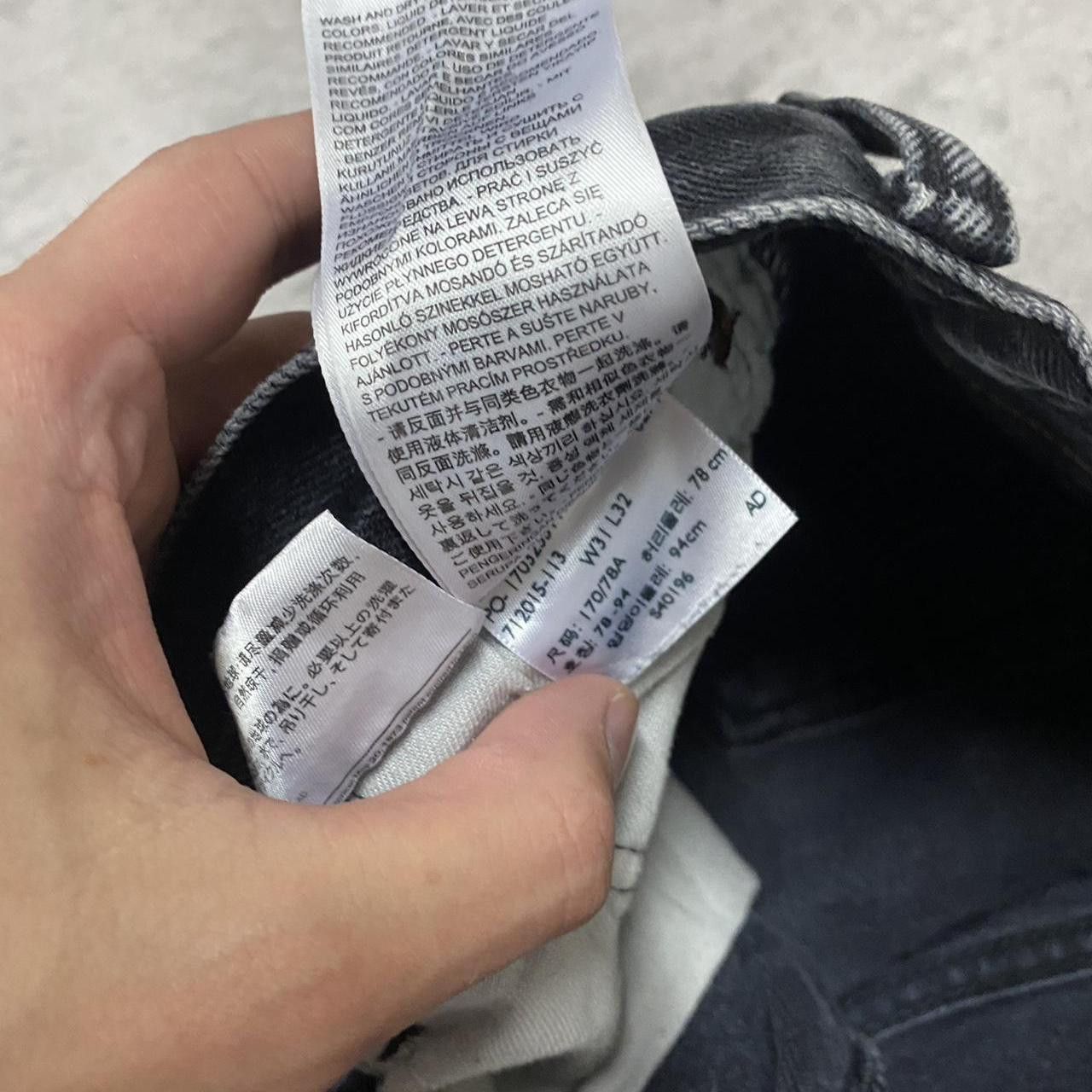 Levi's Levi's 511 jeans Vintage y2k BaggyStraight rap hip hop Rock Size US 31 - 6 Thumbnail
